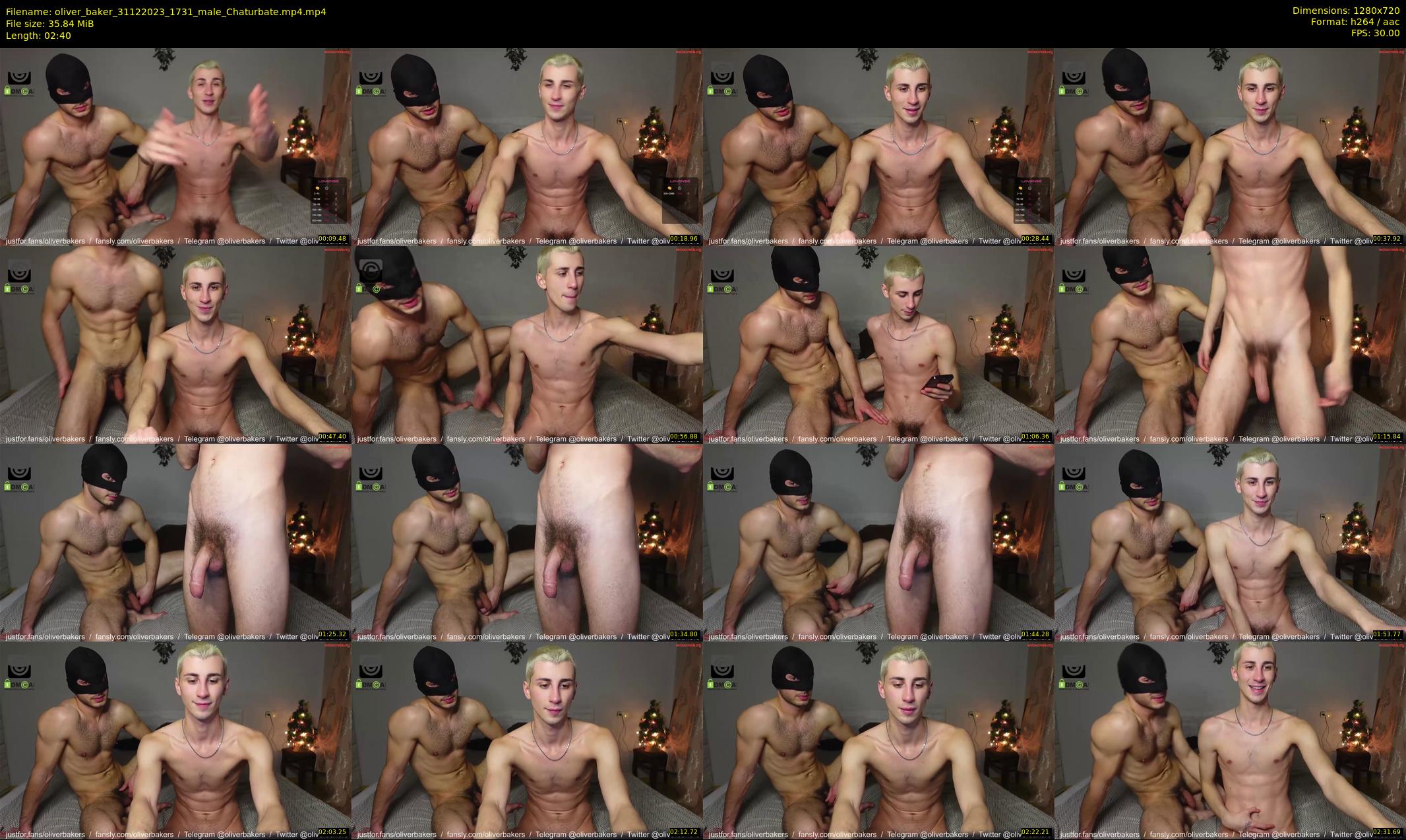 oliver_baker — 3 minute Chaturbate male cam show recording, 720p, Dec 31, 2023