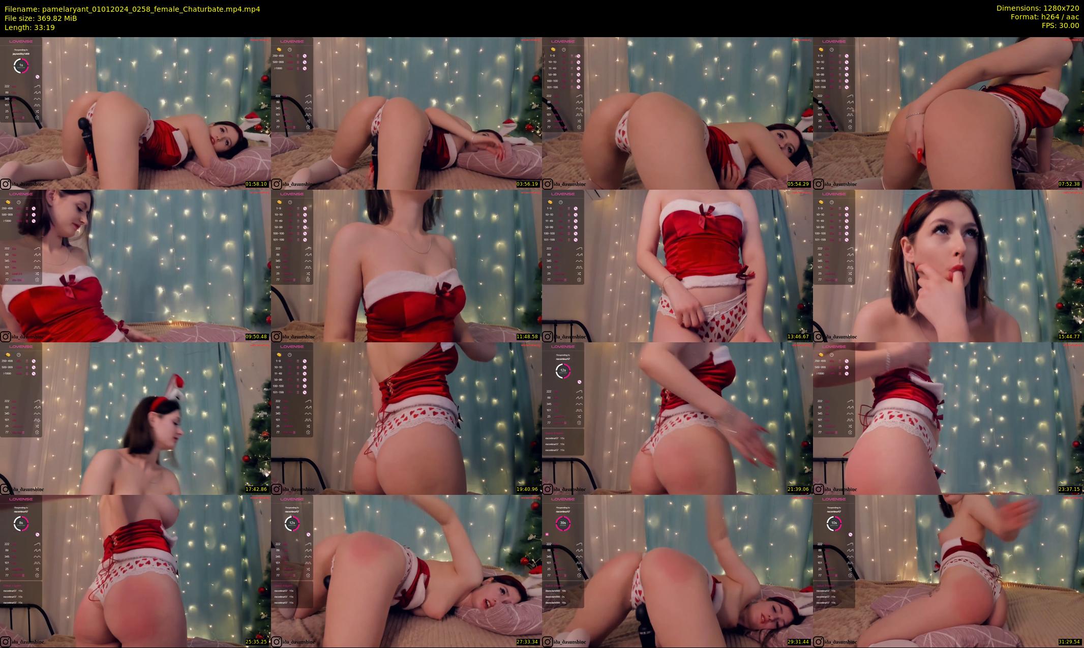 pamelaryant — 34 minute Chaturbate female cam show recording, 720p, Jan 1, 2024