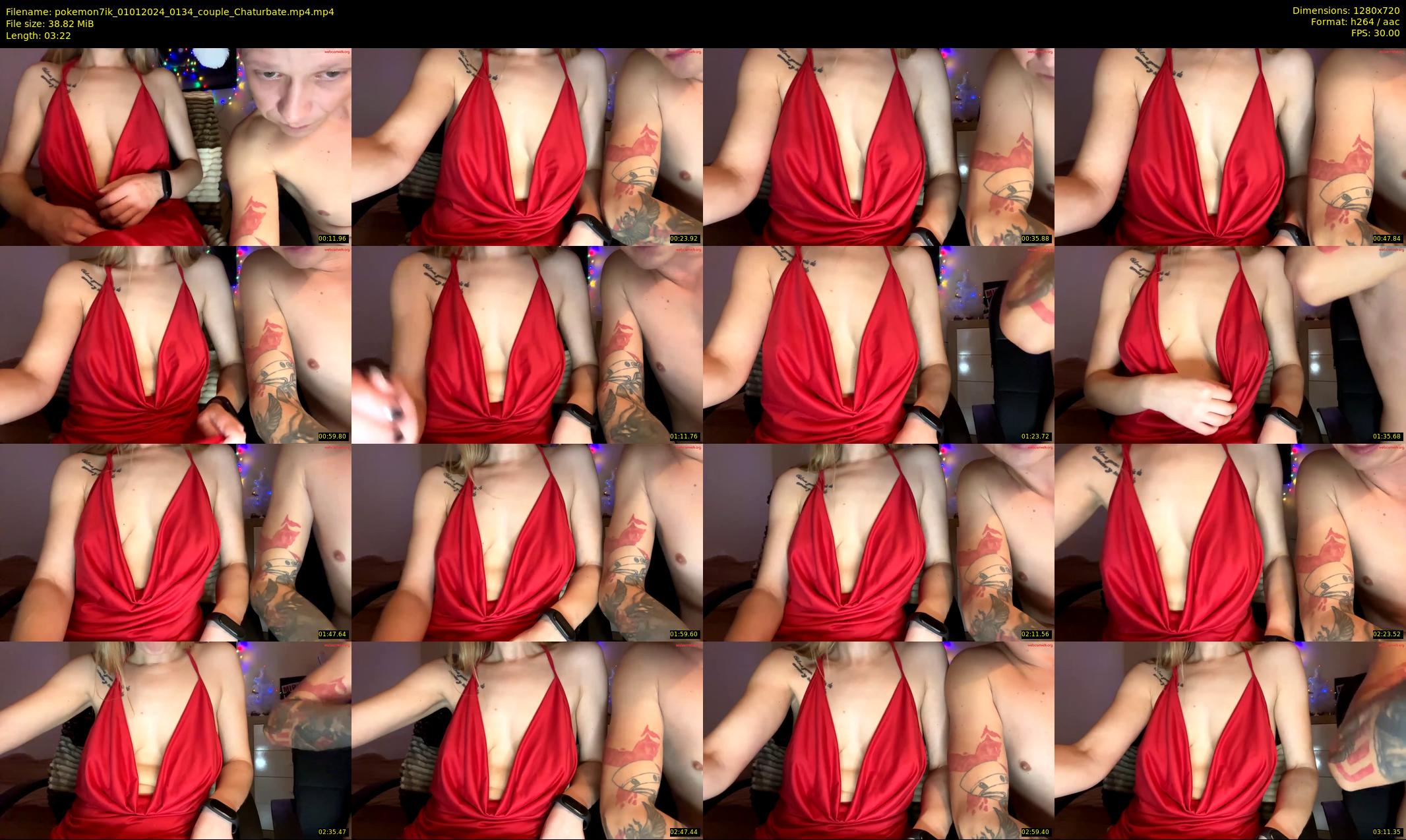 pokemon7ik — 4 minute Chaturbate couple cam show recording, 720p, Jan 1, 2024