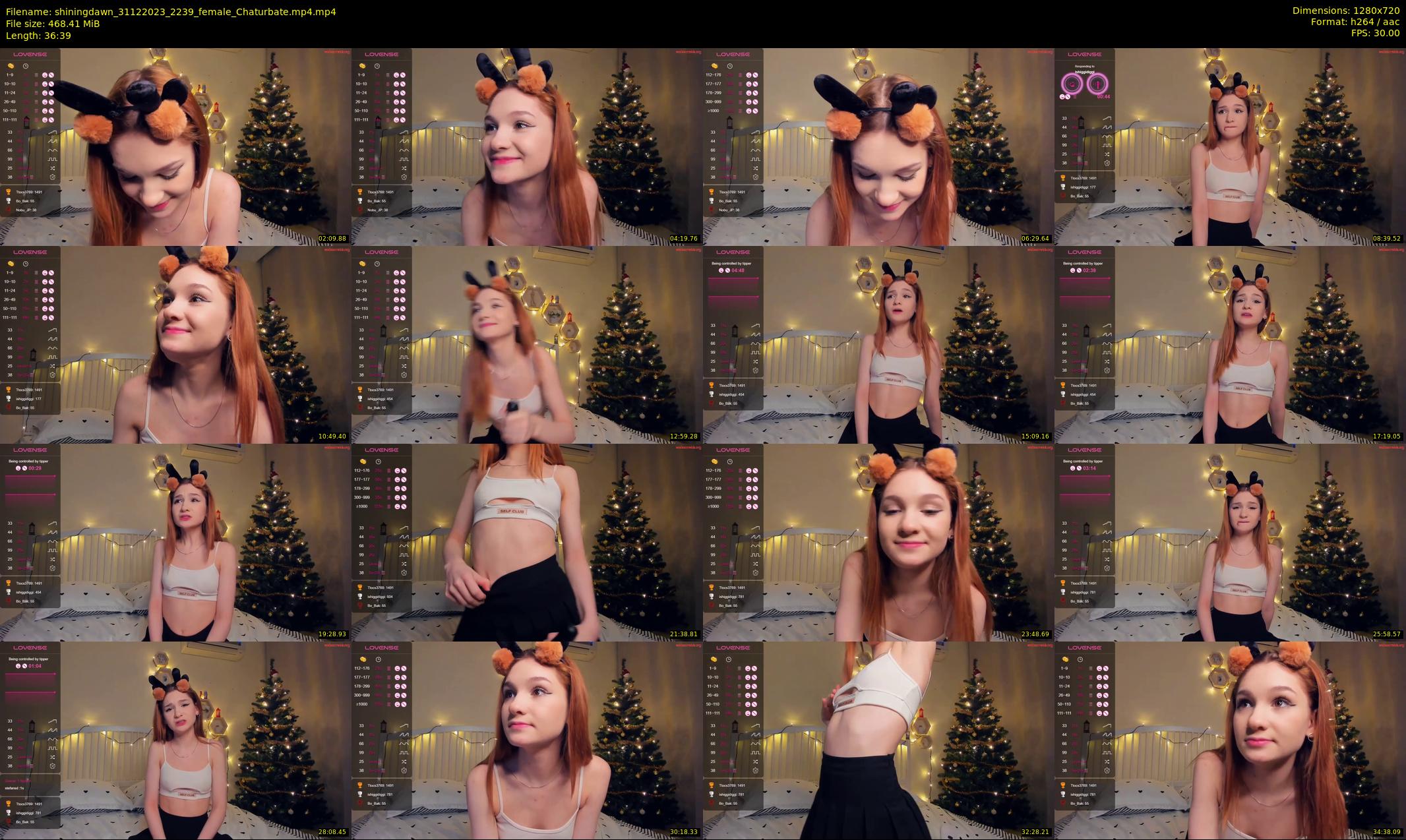 shiningdawn — 37 minute Chaturbate female cam show recording, 720p, Dec 31, 2023