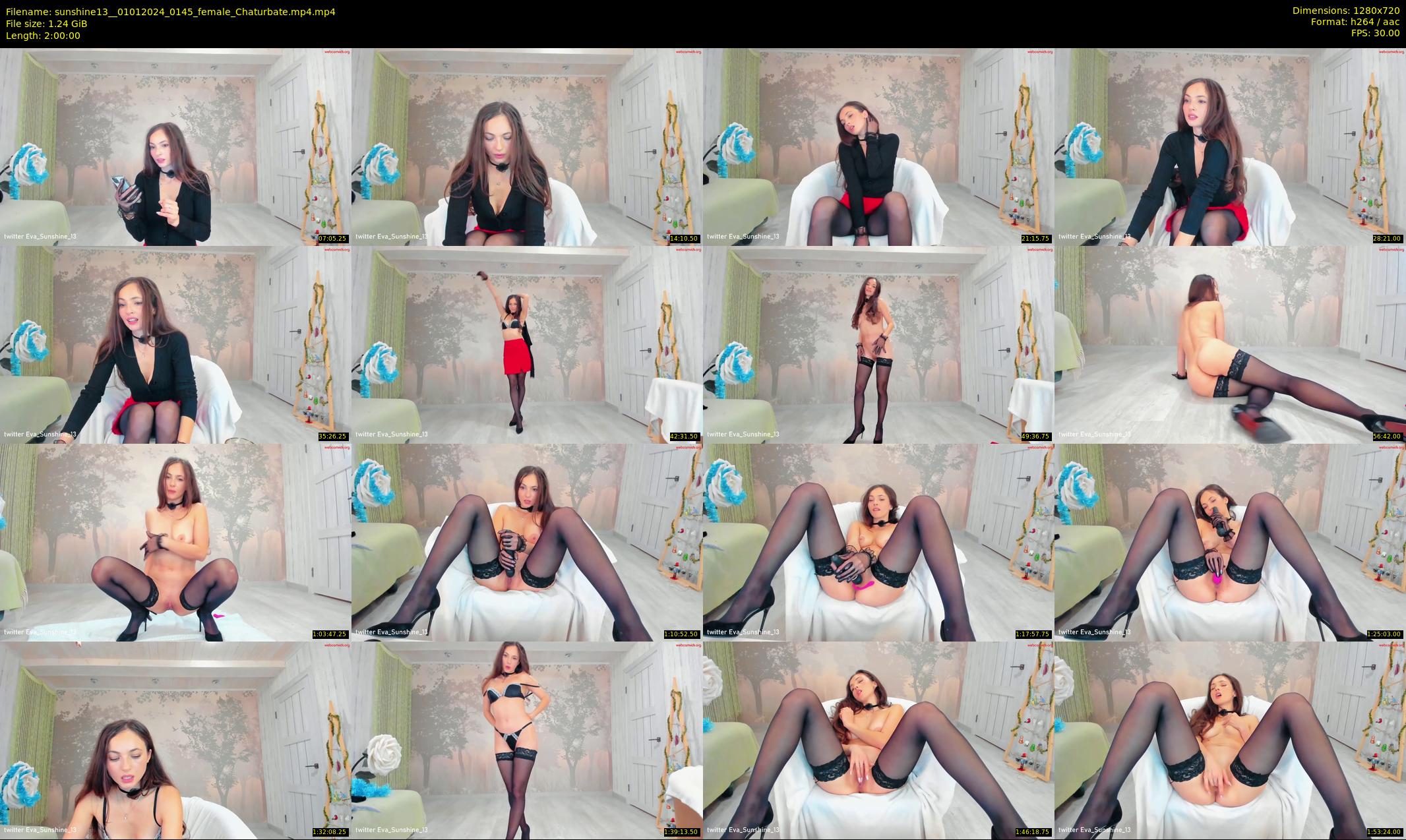 sunshine13_ — 120 minute Chaturbate female cam show recording, 720p, Jan 1, 2024