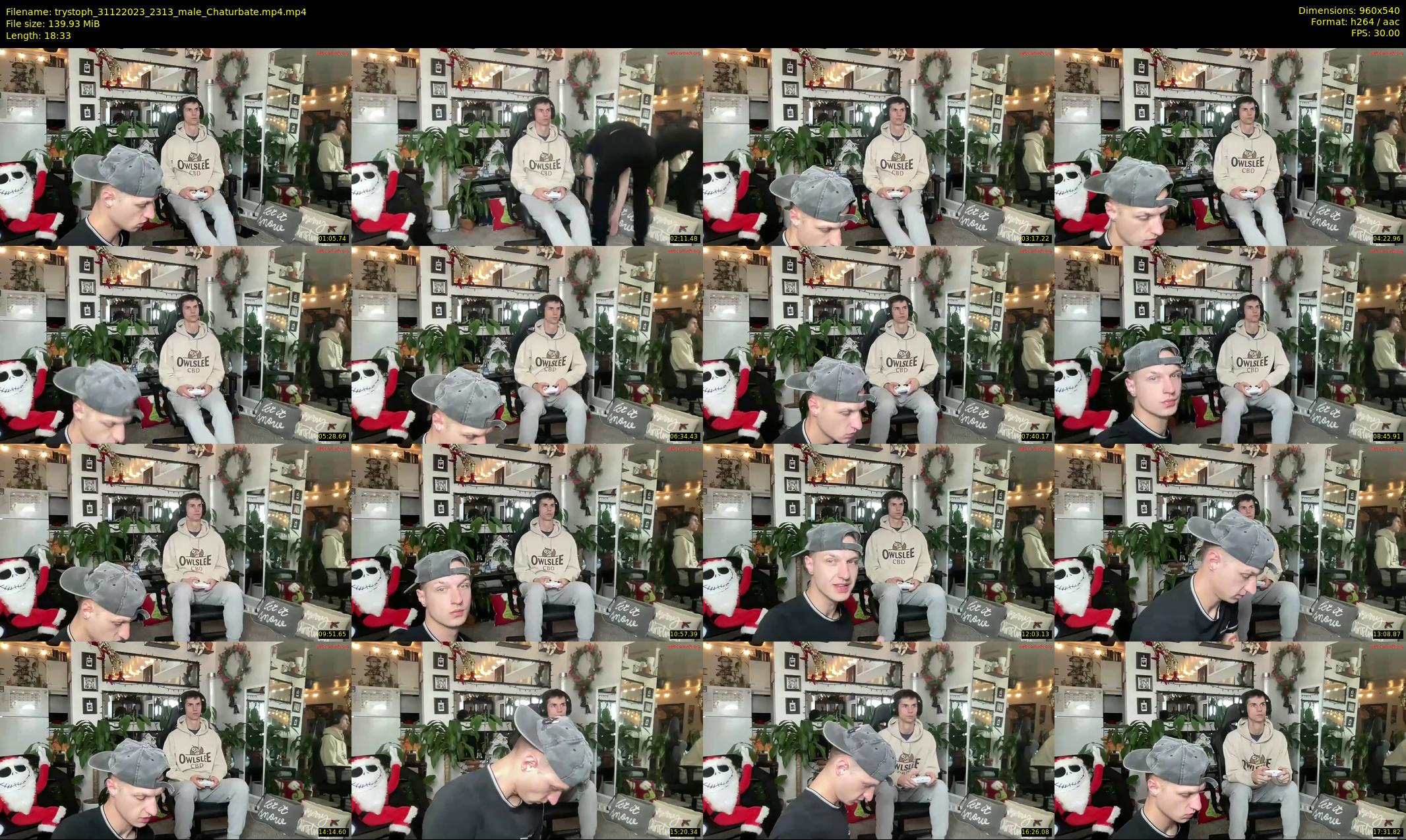 trystoph — 19 minute Chaturbate male cam show recording, 480p, Dec 31, 2023