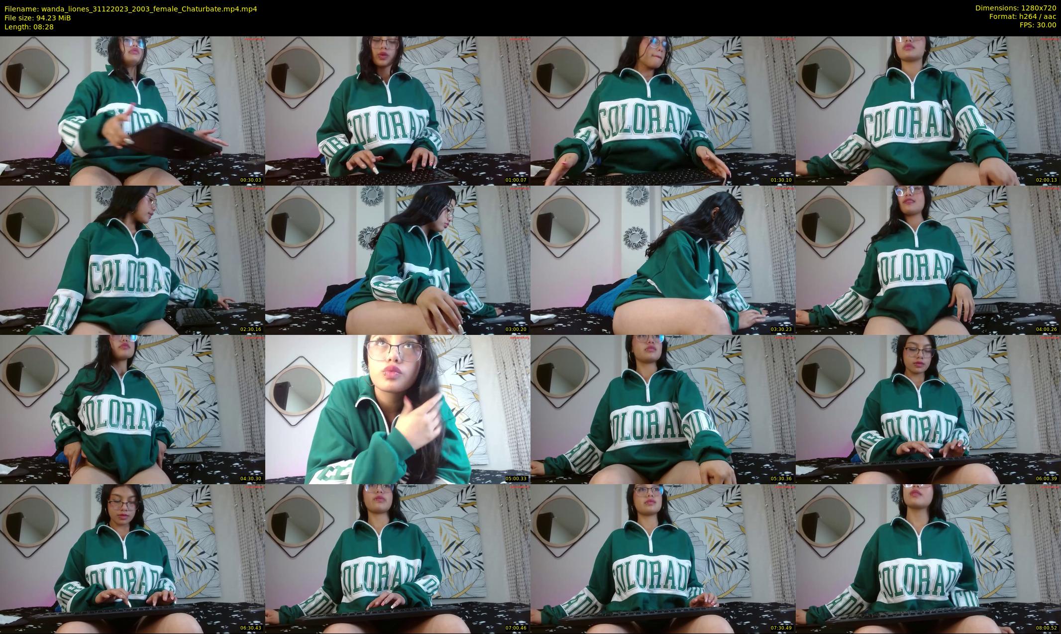 wanda_liones — 9 minute Chaturbate female cam show recording, 720p, Dec 31, 2023