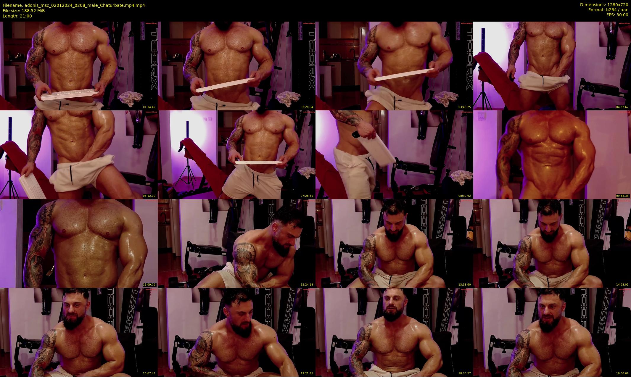 adonis_msc — 21 minute Chaturbate male cam show recording, 720p, Jan 2, 2024