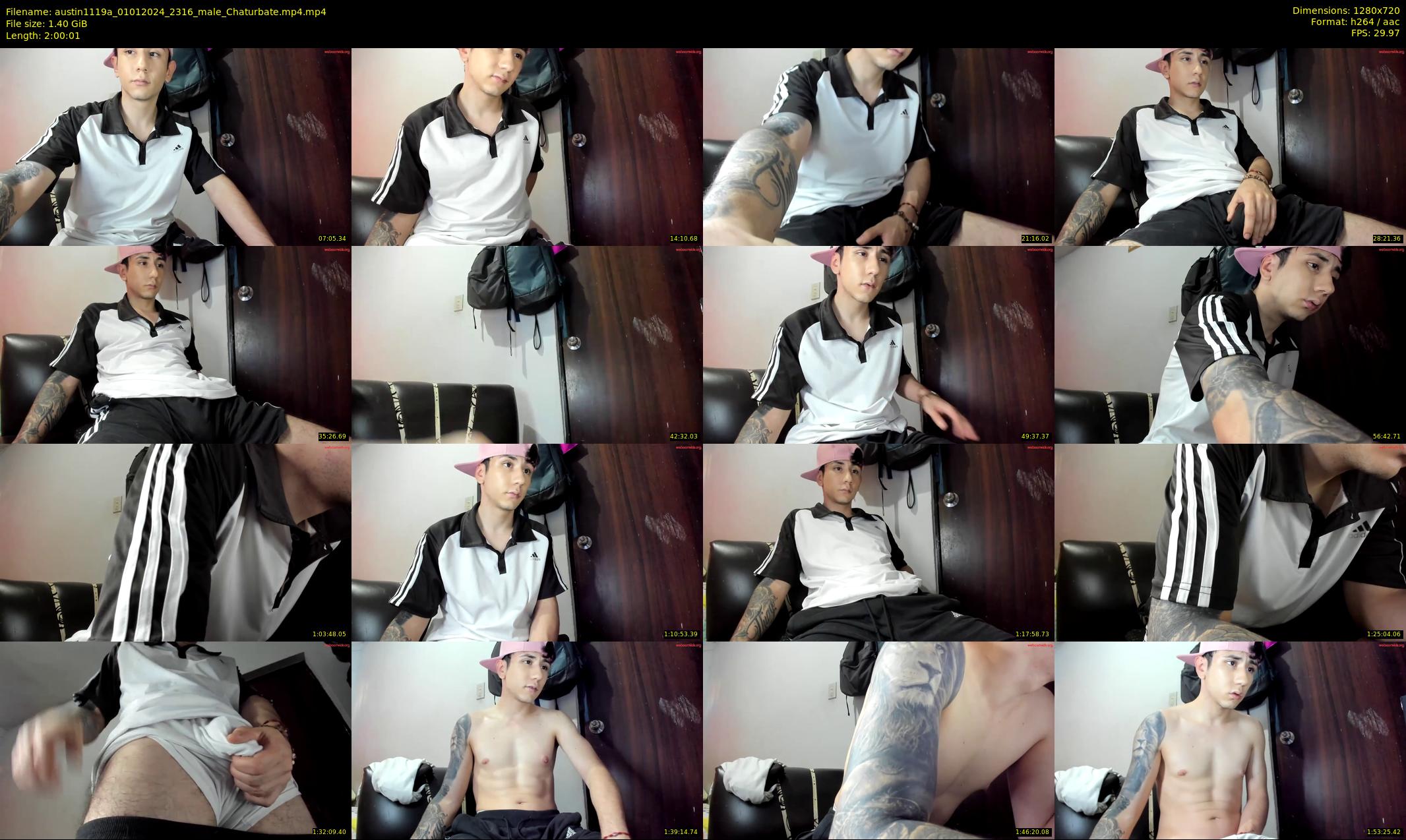 austin1119a — 121 minute Chaturbate male cam show recording, 720p, Jan 1, 2024
