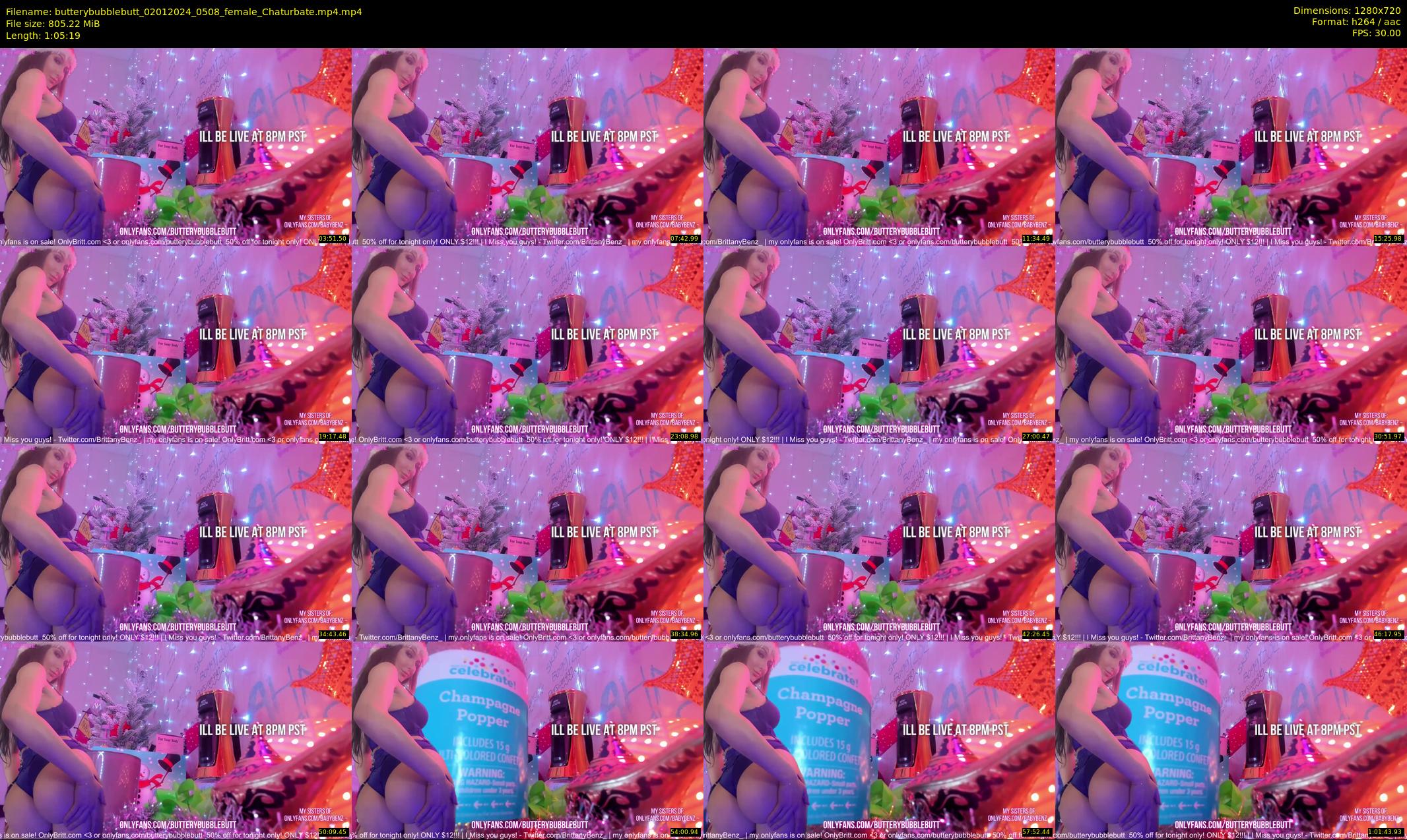 butterybubblebutt — 66 minute Chaturbate couple cam show recording, 720p, Jan 2, 2024
