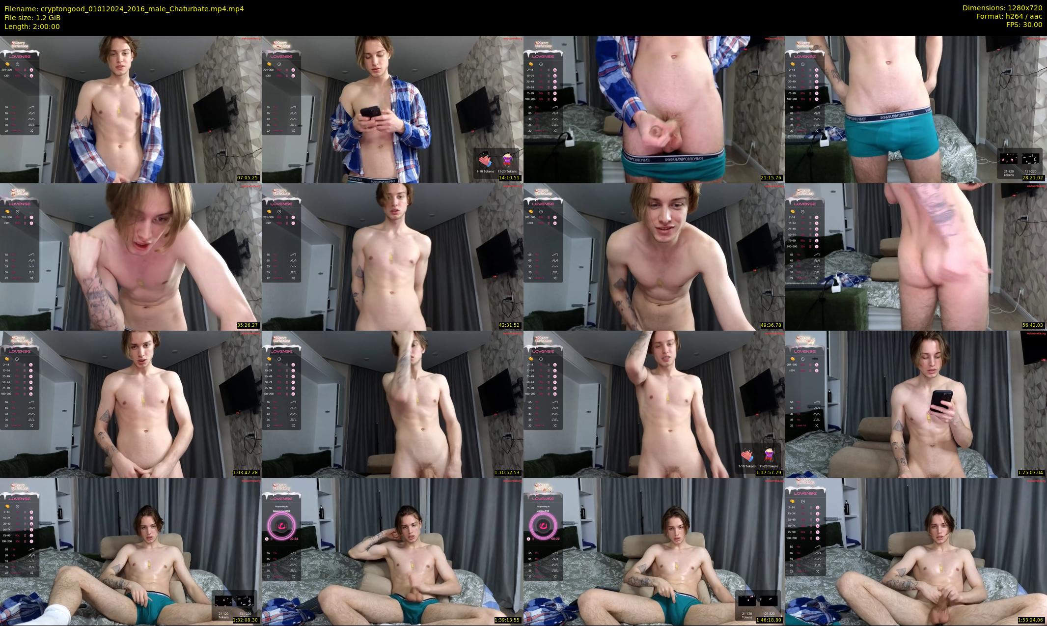 cryptongood — 120 minute Chaturbate male cam show recording, 720p, Jan 1, 2024