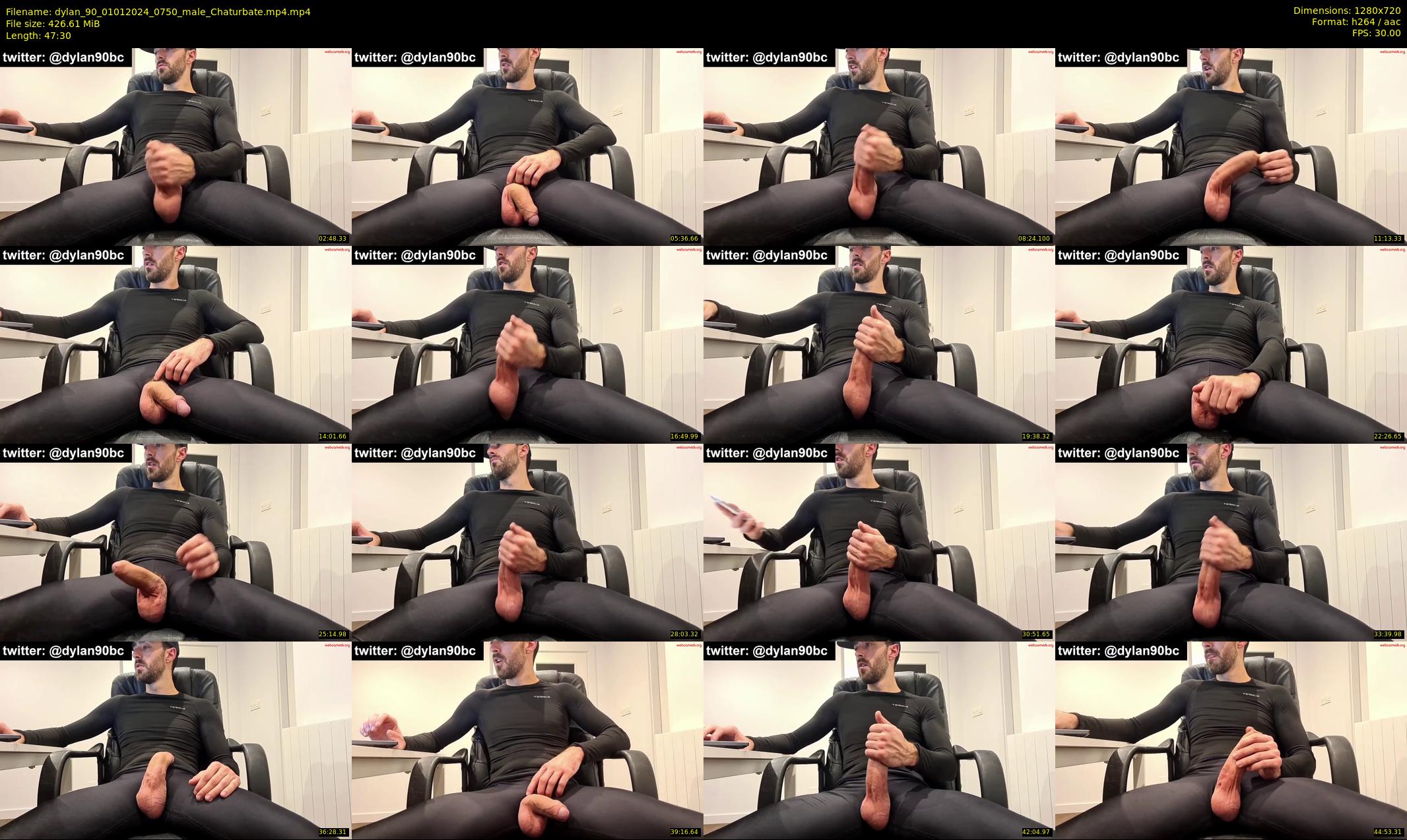 dylan_90 — 48 minute Chaturbate male cam show recording, 720p, Jan 1, 2024