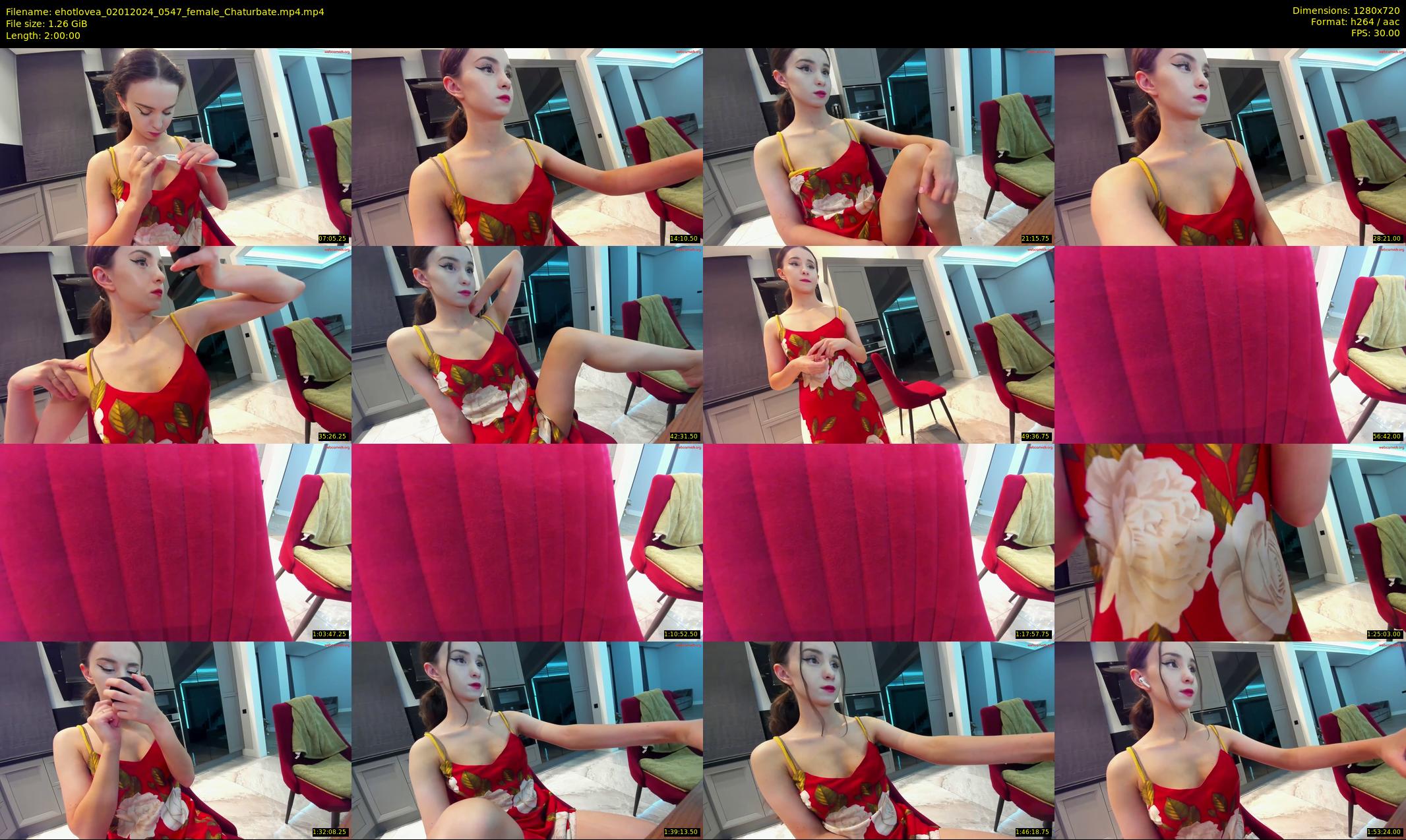 ehotlovea — 120 minute Chaturbate female cam show recording, 720p, Jan 2, 2024