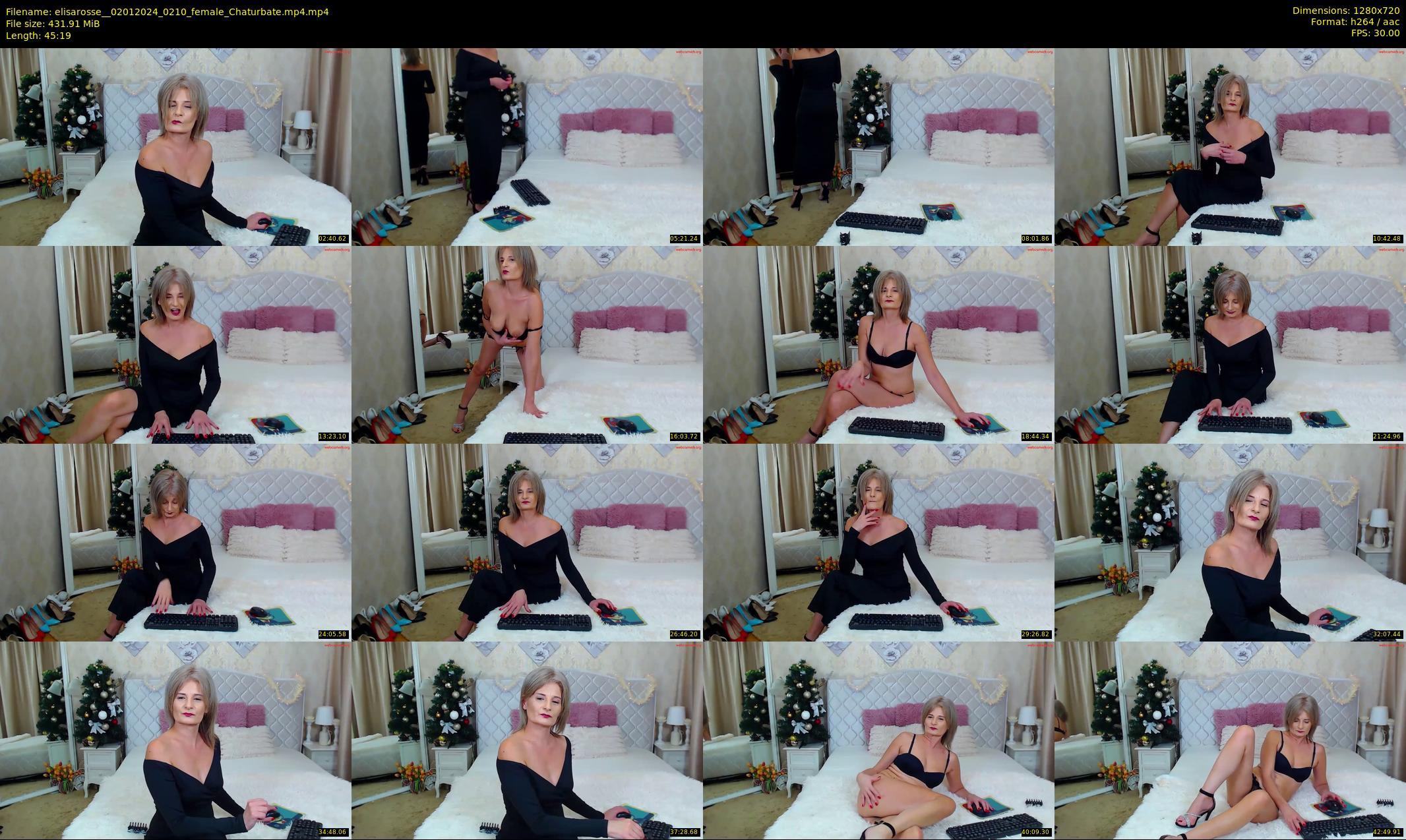 elisarosse_ — 46 minute Chaturbate female cam show recording, 720p, Jan 2, 2024