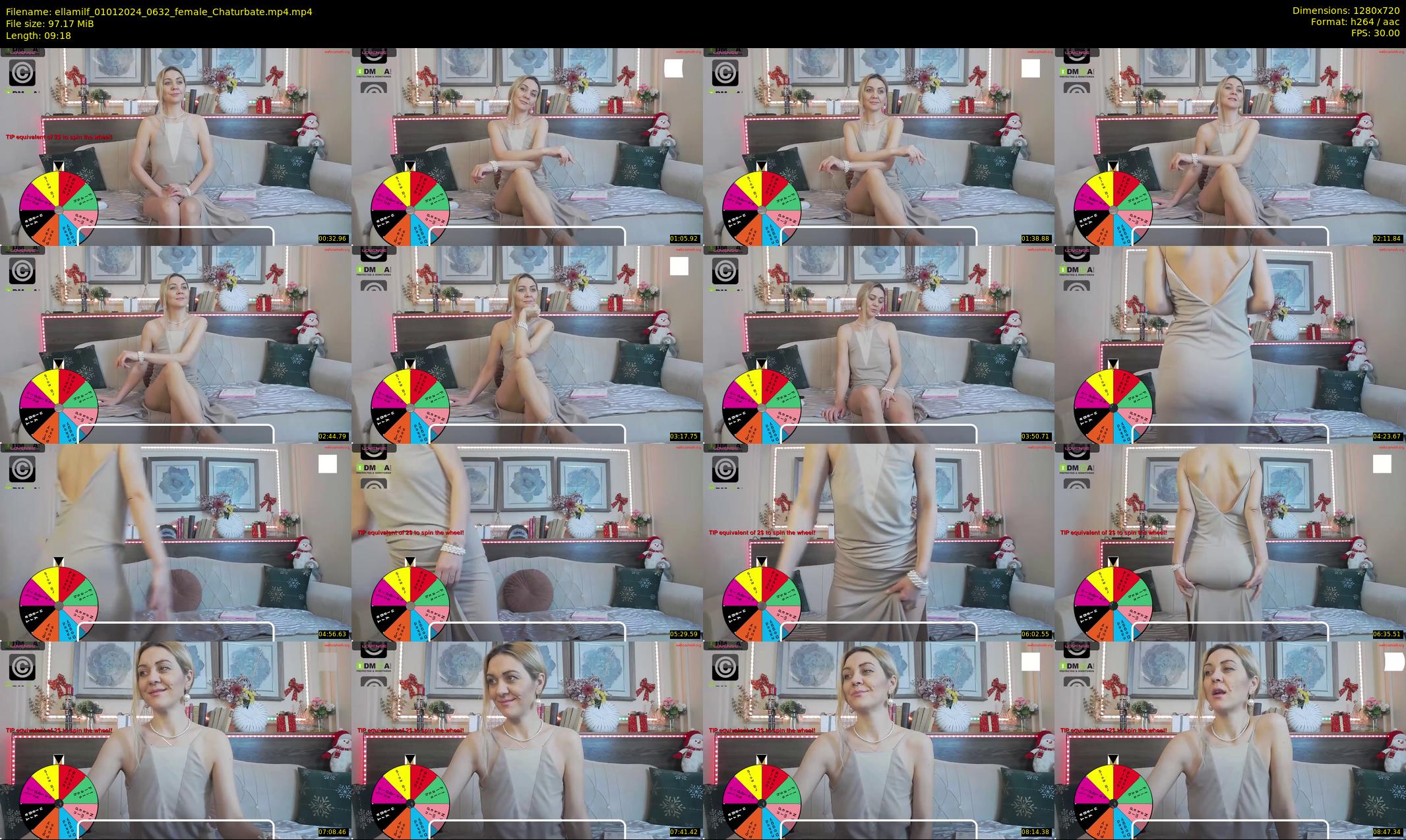 ellamilf — 10 minute Chaturbate female cam show recording, 720p, Jan 1, 2024