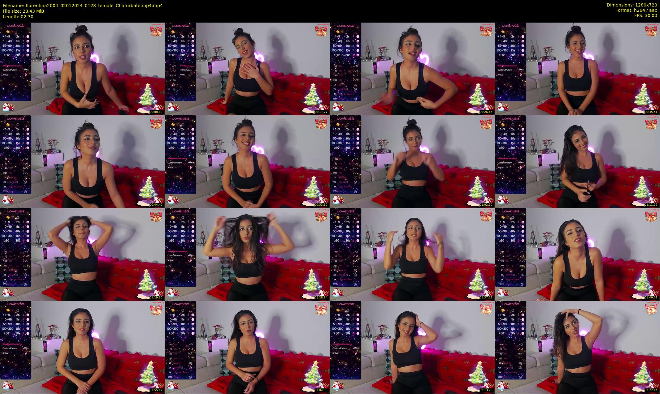 florentina2004 — 3 minute Chaturbate female cam show recording, 720p, Jan 2, 2024