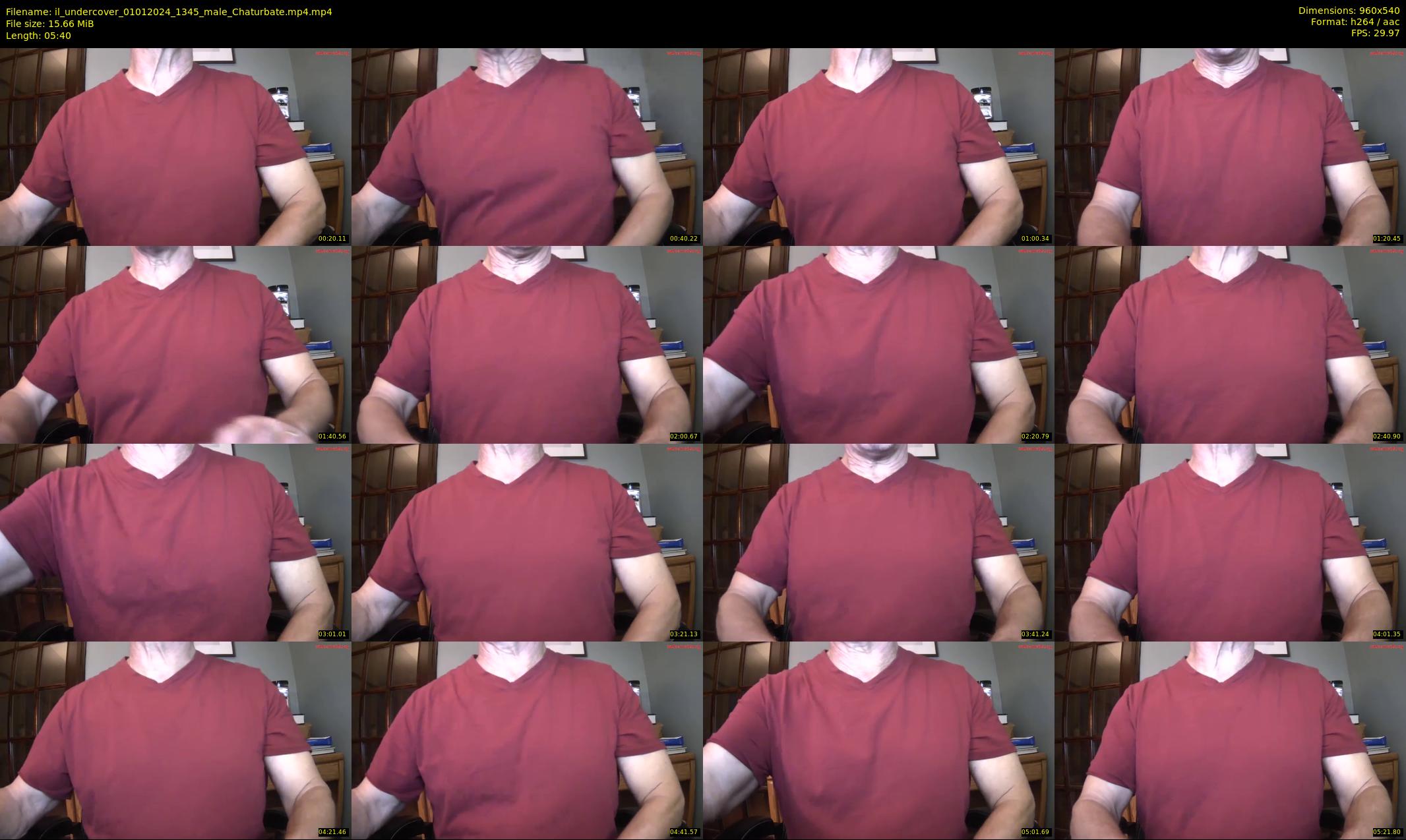 il_undercover — 6 minute Chaturbate male cam show recording, 480p, Jan 1, 2024