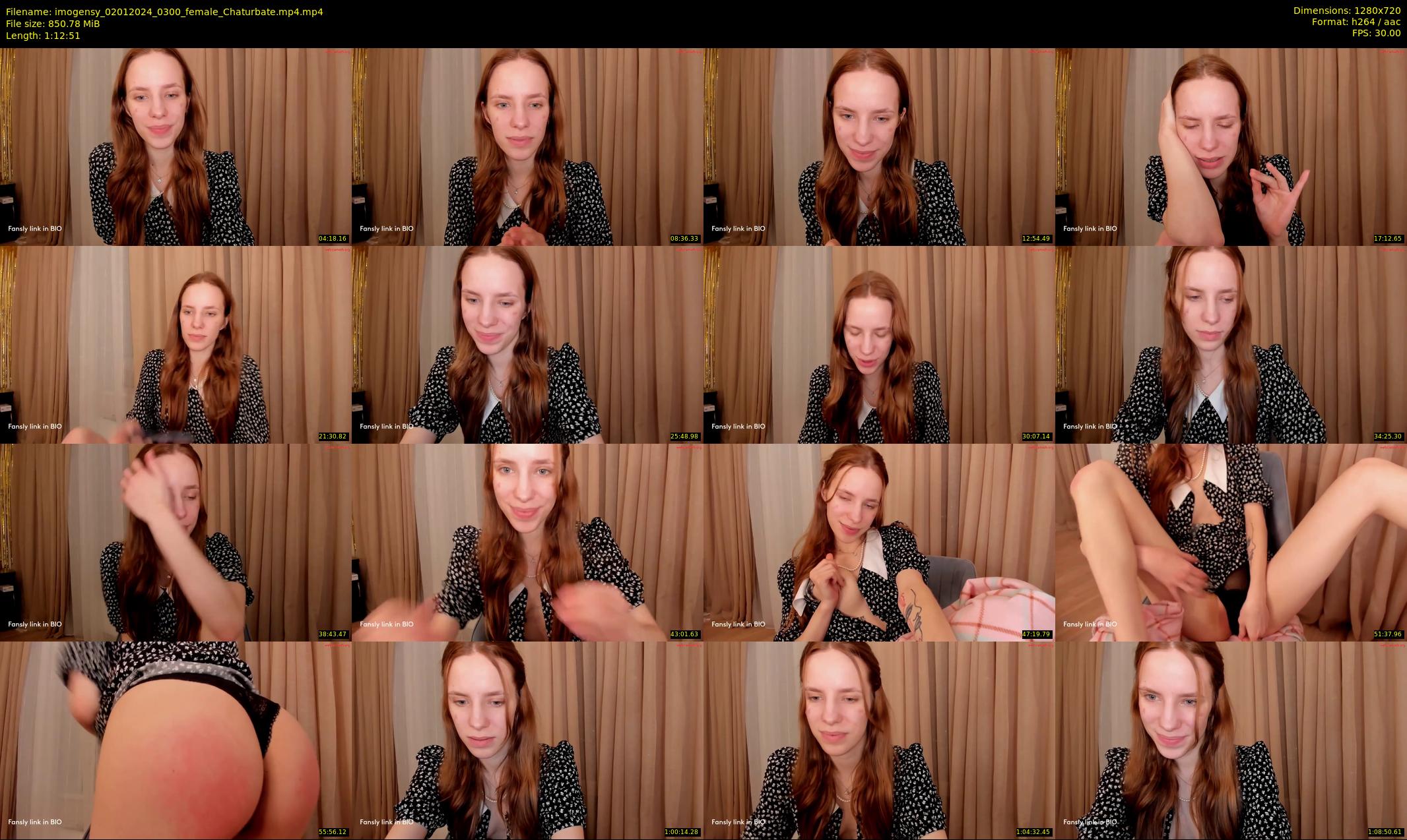 imogensy — 73 minute Chaturbate female cam show recording, 720p, Jan 2, 2024