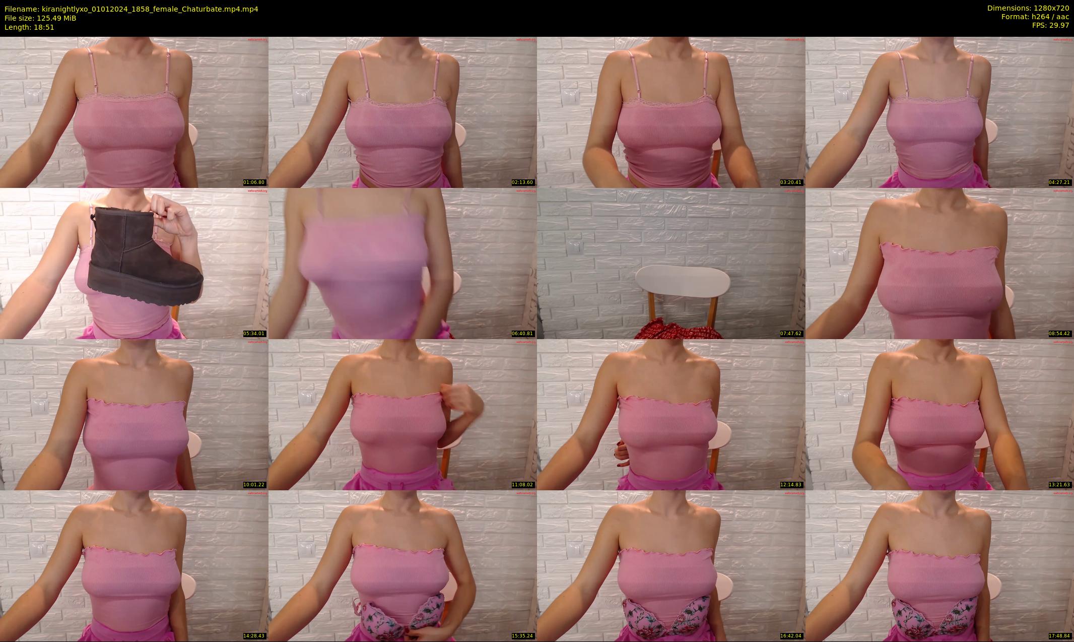 kiranightlyxo — 19 minute Chaturbate female cam show recording, 720p, Jan 1, 2024
