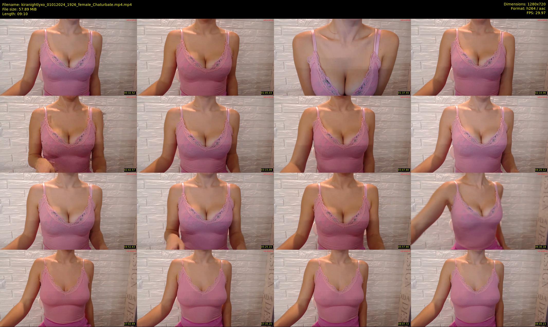kiranightlyxo — 10 minute Chaturbate female cam show recording, 720p, Jan 1, 2024