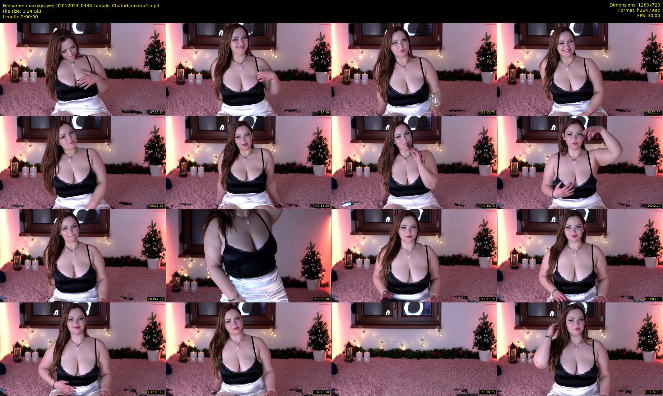 marrygrayes — 120 minute Chaturbate female cam show recording, 720p, Jan 2, 2024
