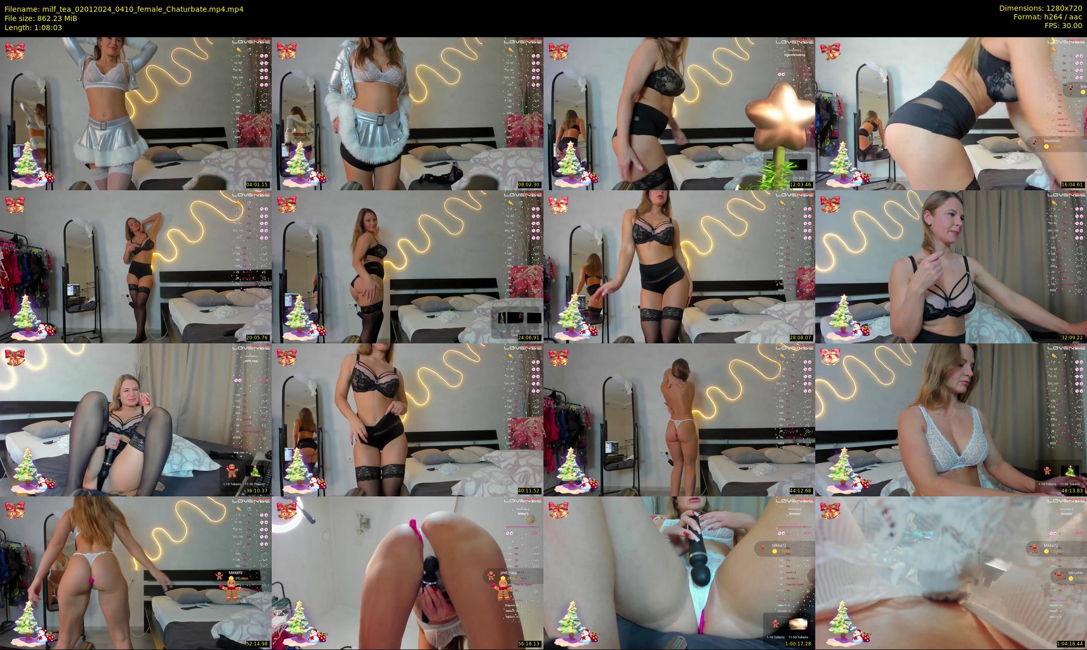 milf_tea — 69 minute Chaturbate female cam show recording, 720p, Jan 2, 2024