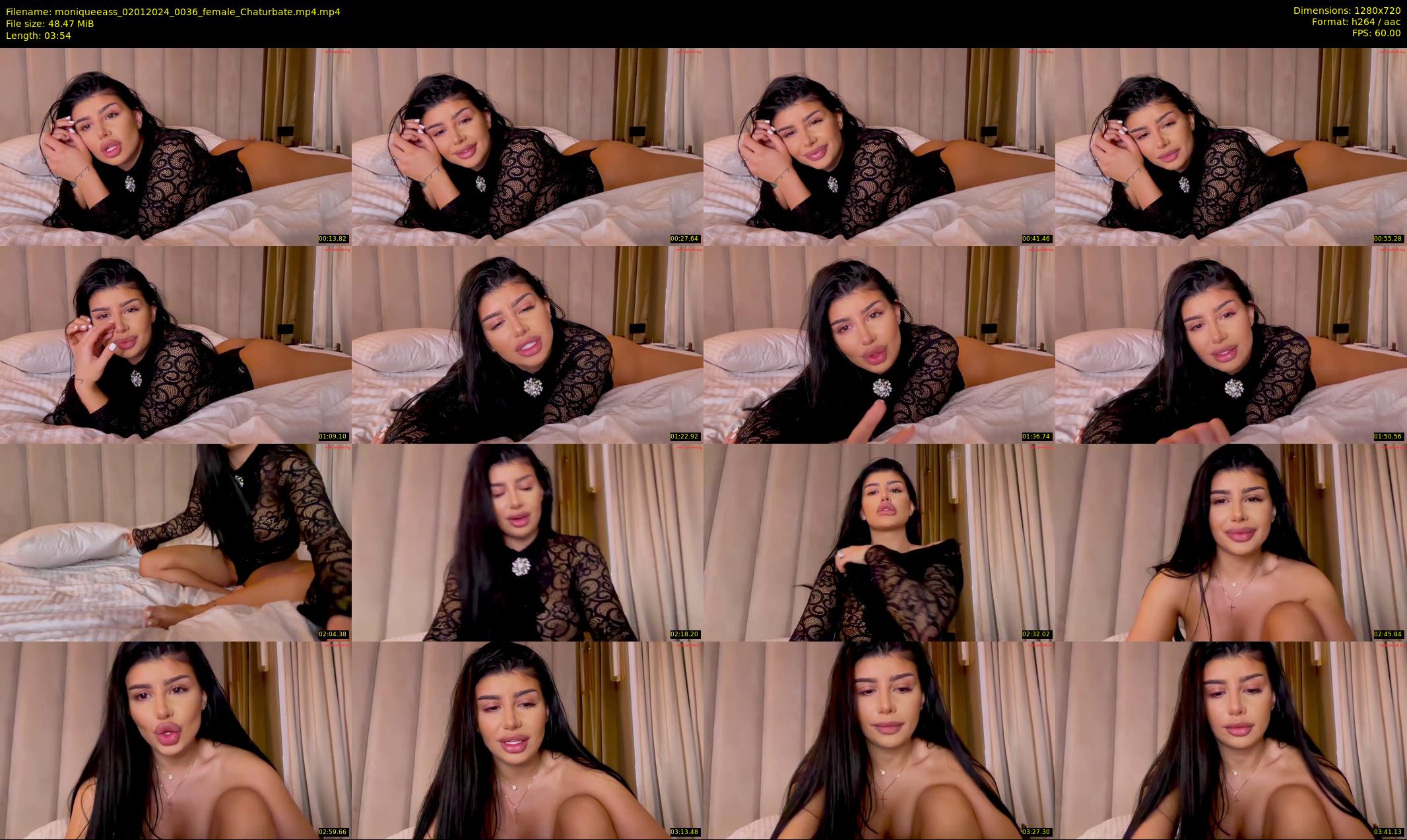 moniqueeass — 4 minute Chaturbate female cam show recording, 720p, Jan 2, 2024