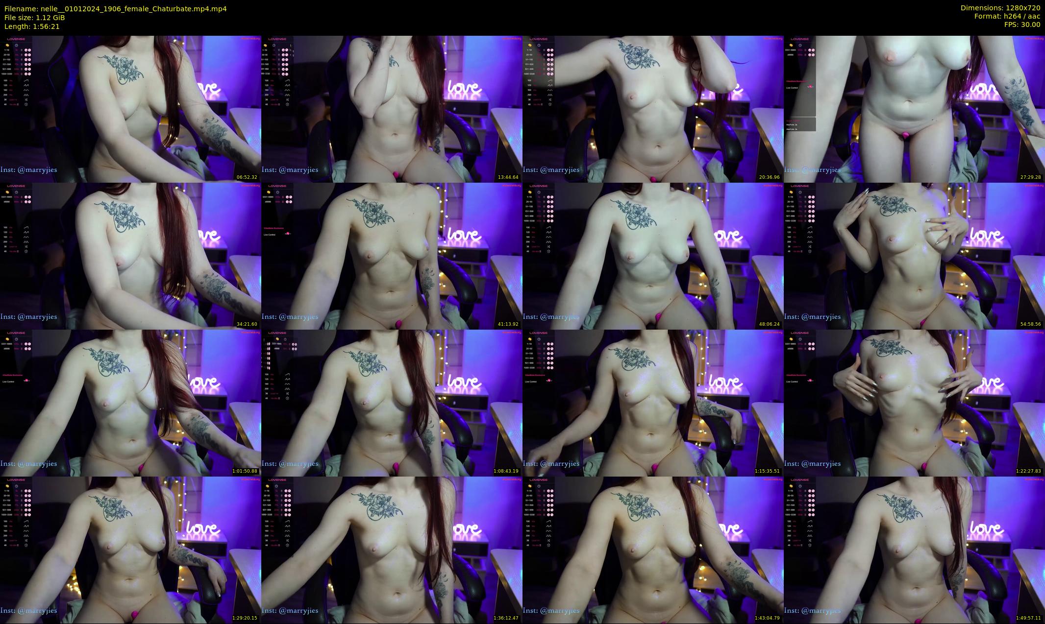 nelle_ — 117 minute Chaturbate female cam show recording, 720p, Jan 1, 2024