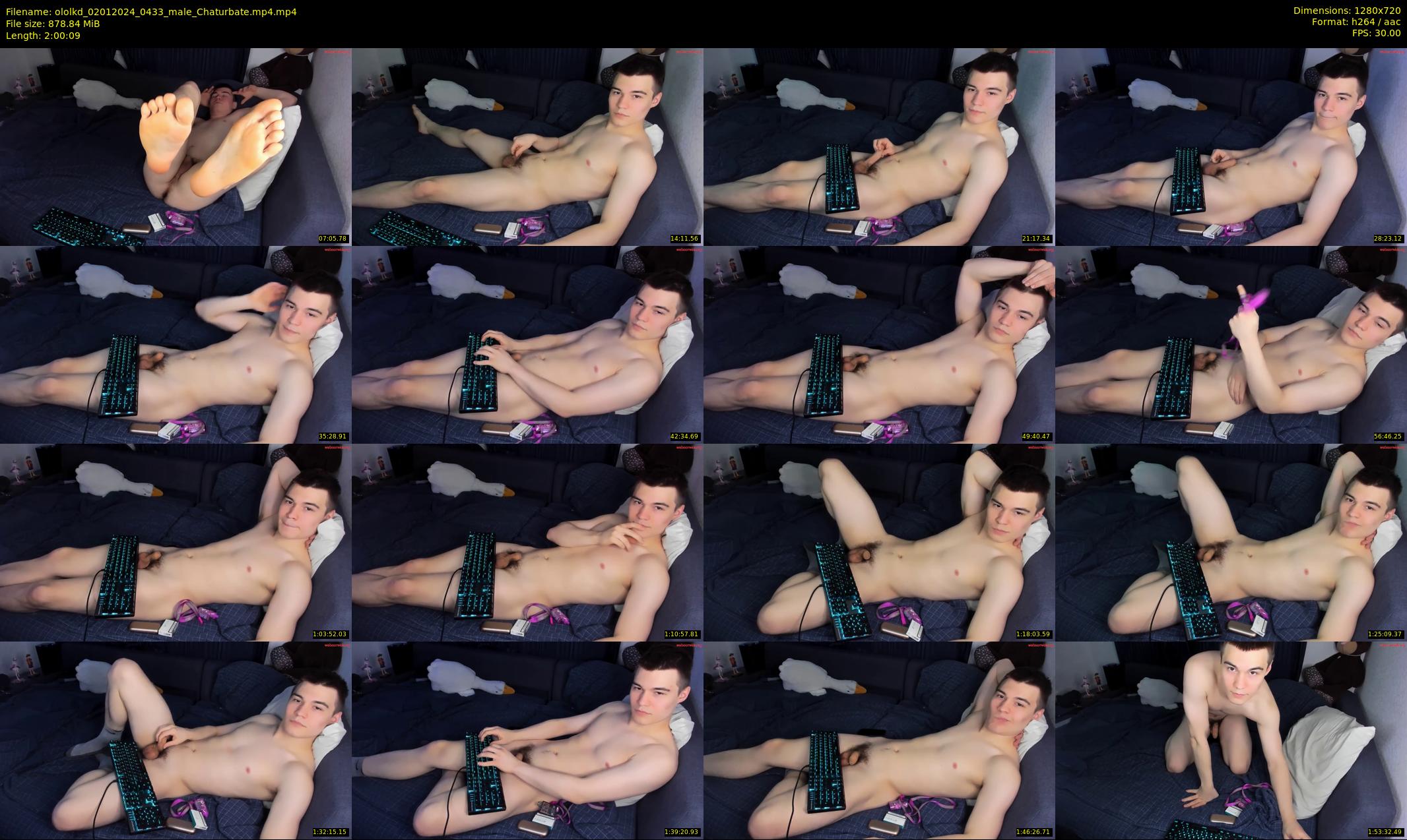 ololkd — 121 minute Chaturbate male cam show recording, 720p, Jan 2, 2024