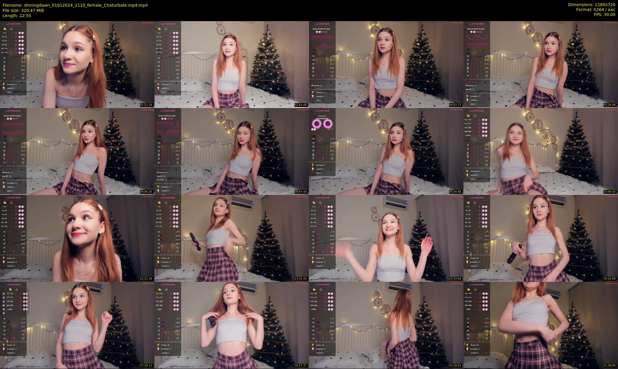 shiningdawn — 23 minute Chaturbate female cam show recording, 720p, Jan 1, 2024