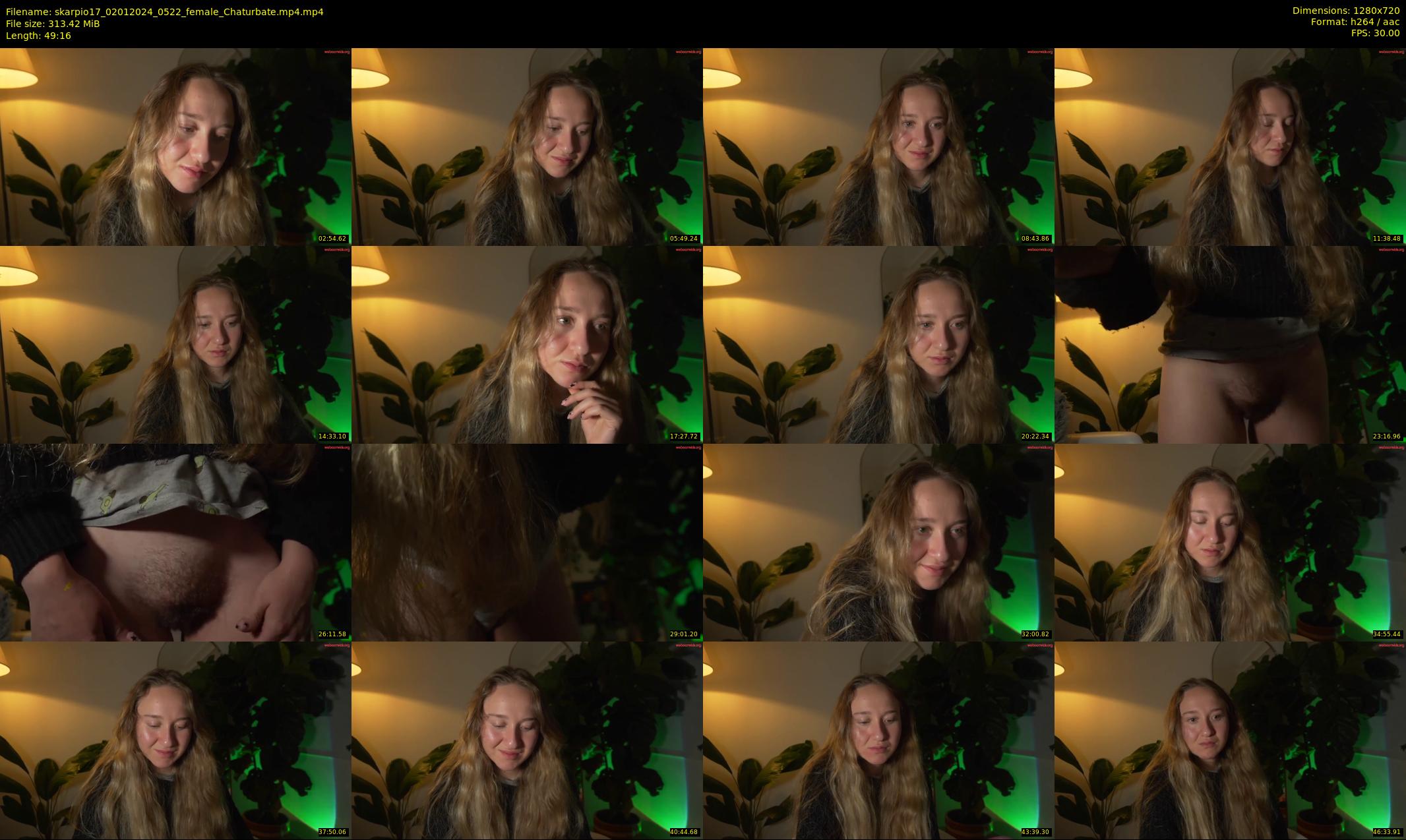 skarpio17 — 50 minute Chaturbate female cam show recording, 720p, Jan 2, 2024