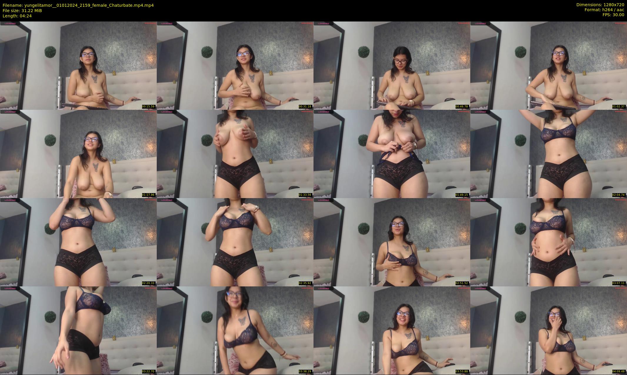 yungelitamor_ — 5 minute Chaturbate female cam show recording, 720p, Jan 1, 2024