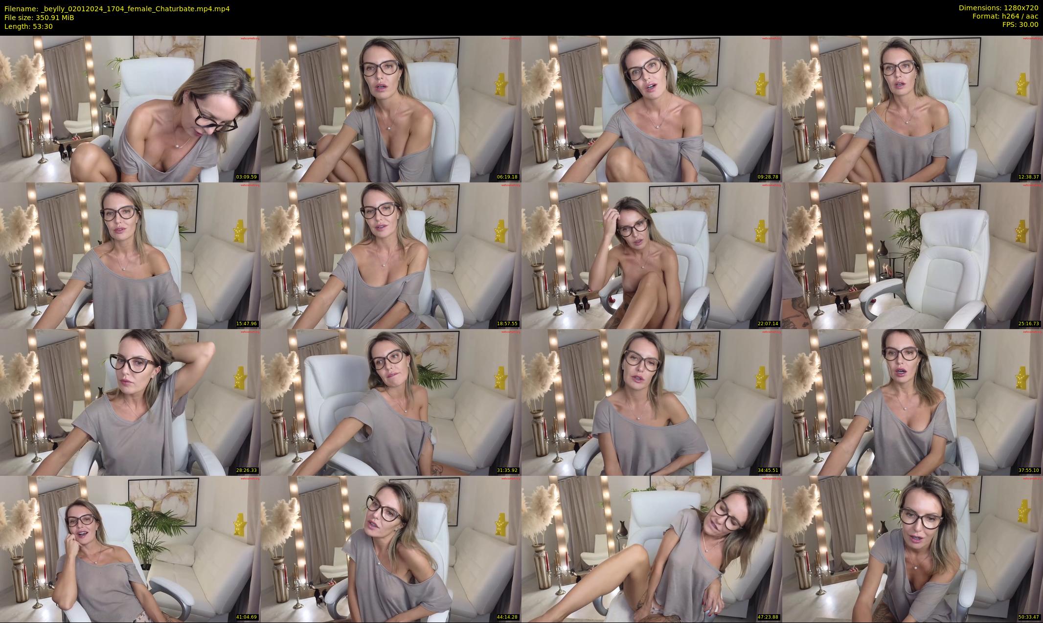 _beylly — 54 minute Chaturbate female cam show recording, 720p, Jan 2, 2024
