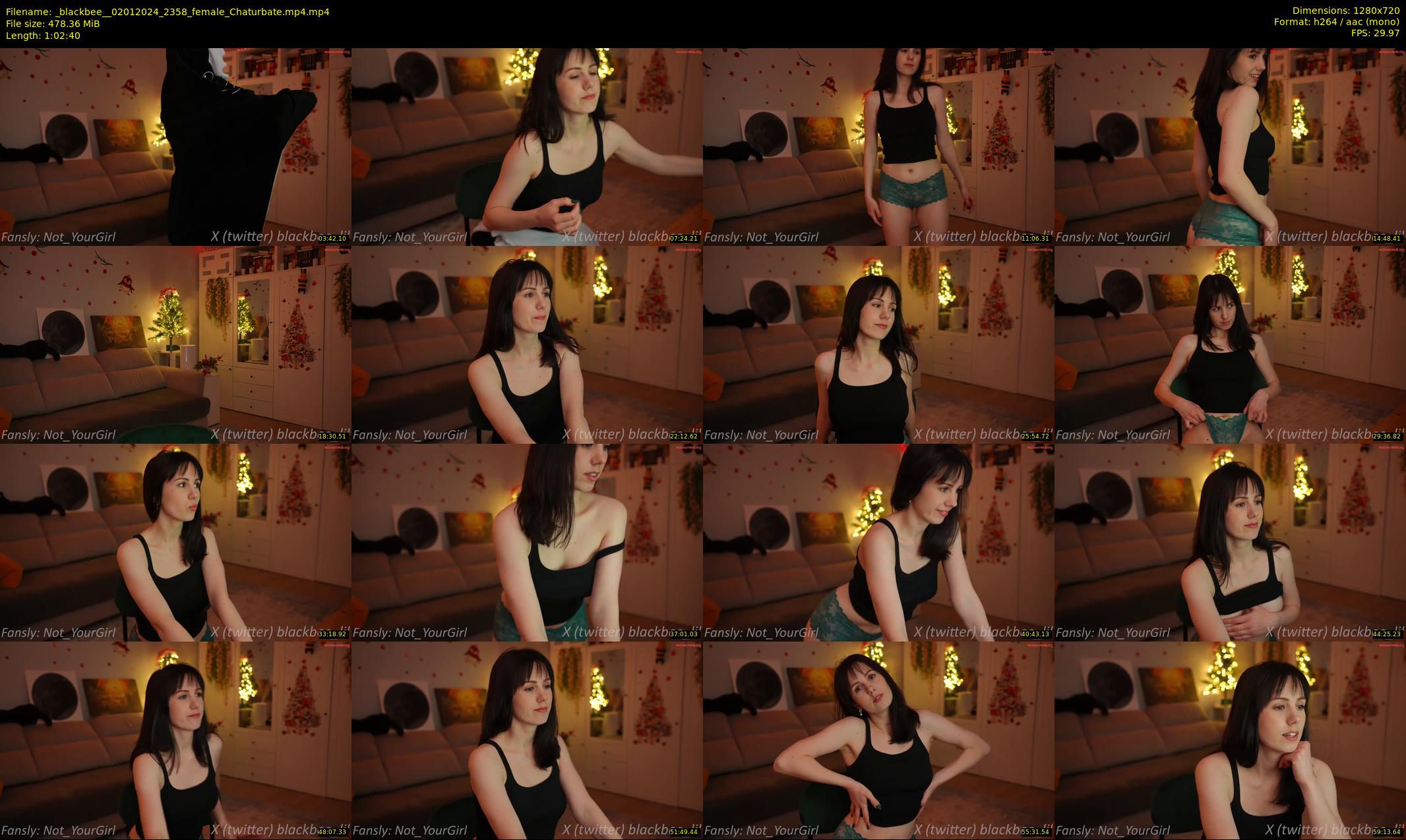 _blackbee_ — 63 minute Chaturbate female cam show recording, 720p, Jan 2, 2024