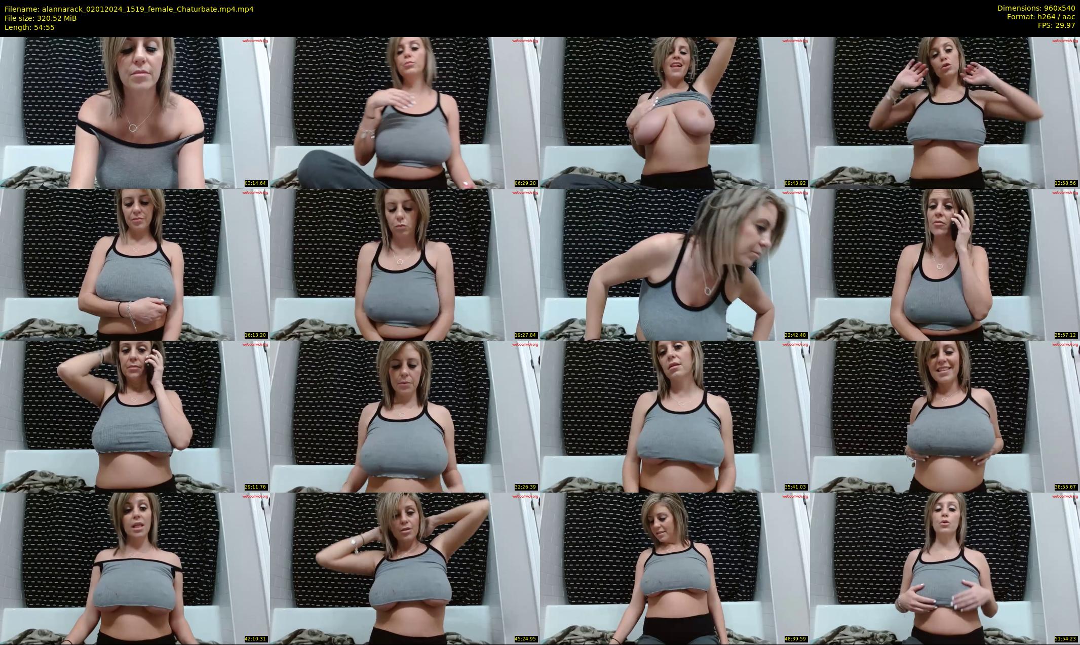 alannarack — 55 minute Chaturbate female cam show recording, 480p, Jan 2, 2024