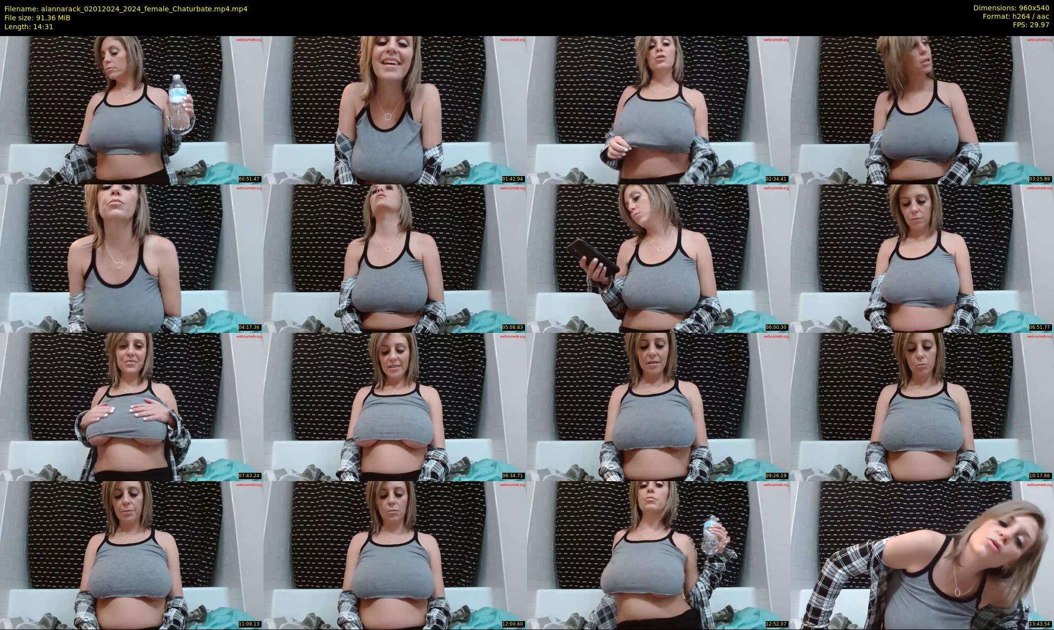 alannarack — 15 minute Chaturbate female cam show recording, 480p, Jan 2, 2024
