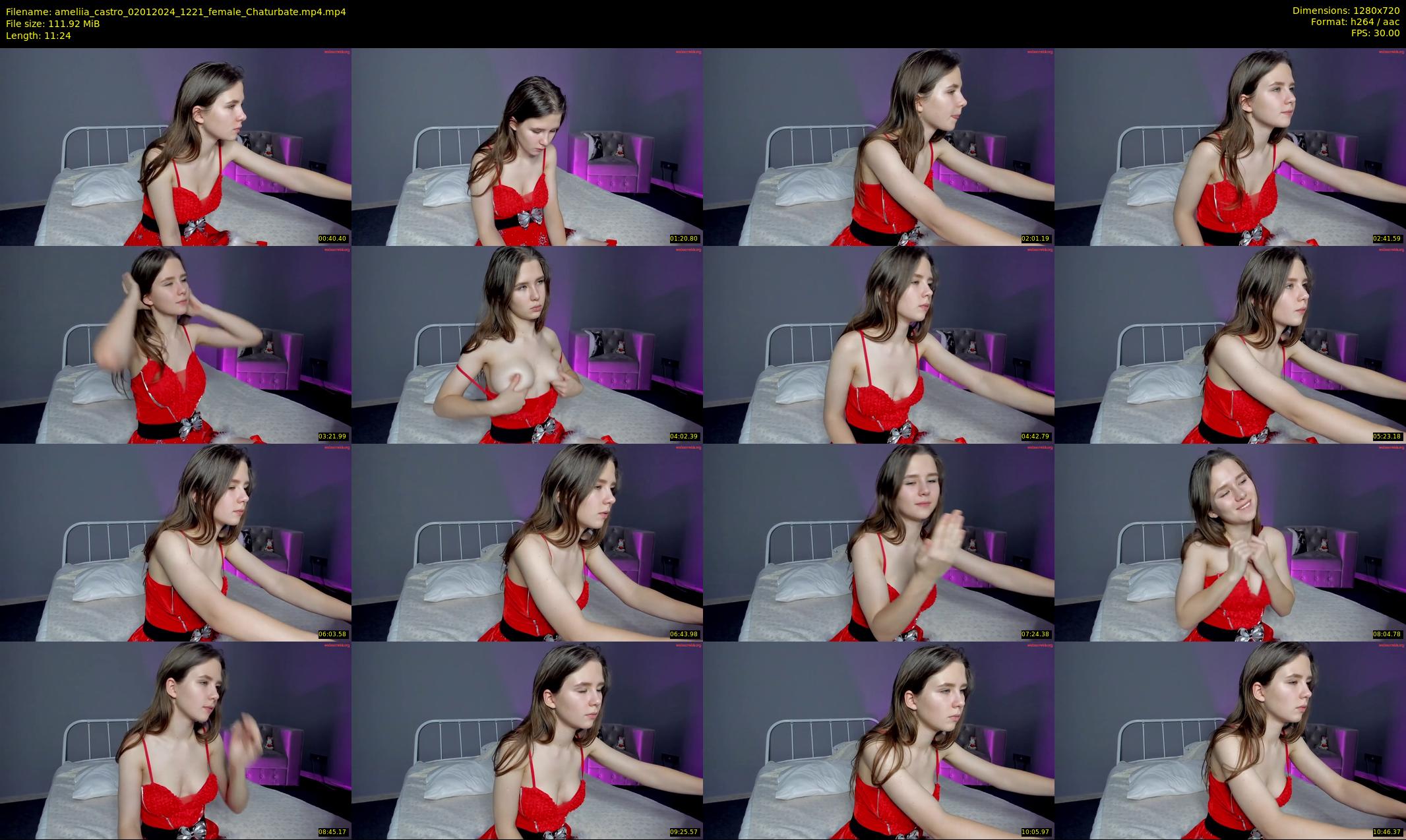ameliia_castro — 12 minute Chaturbate female cam show recording, 720p, Jan 2, 2024