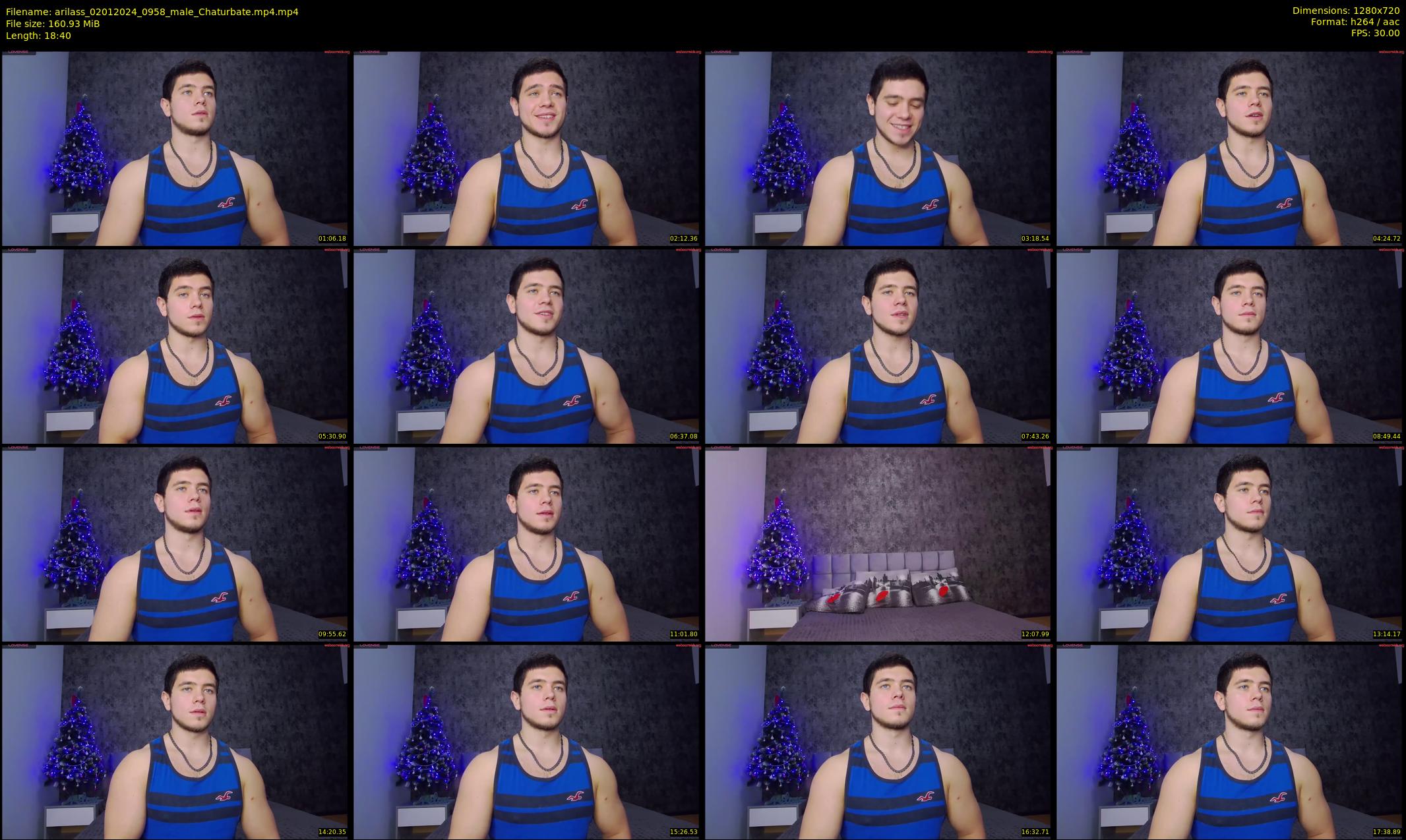 arilass — 19 minute Chaturbate male cam show recording, 720p, Jan 2, 2024