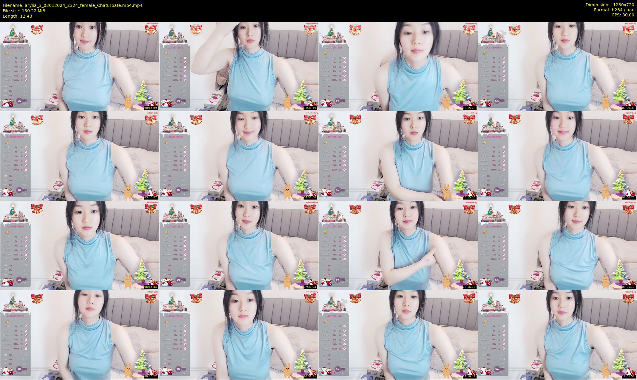 arylia_3 — 13 minute Chaturbate female cam show recording, 720p, Jan 2, 2024