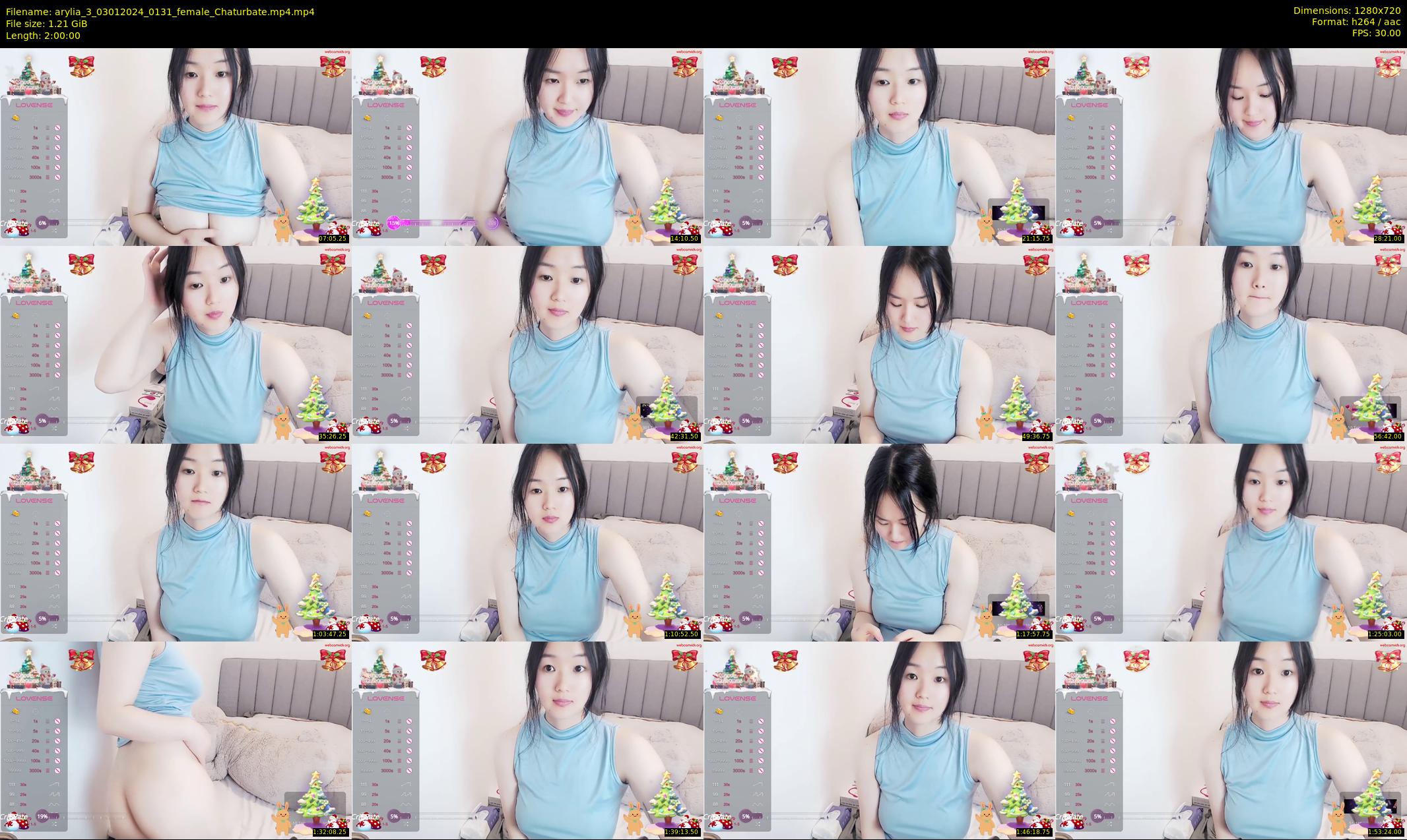 arylia_3 — 120 minute Chaturbate female cam show recording, 720p, Jan 3, 2024