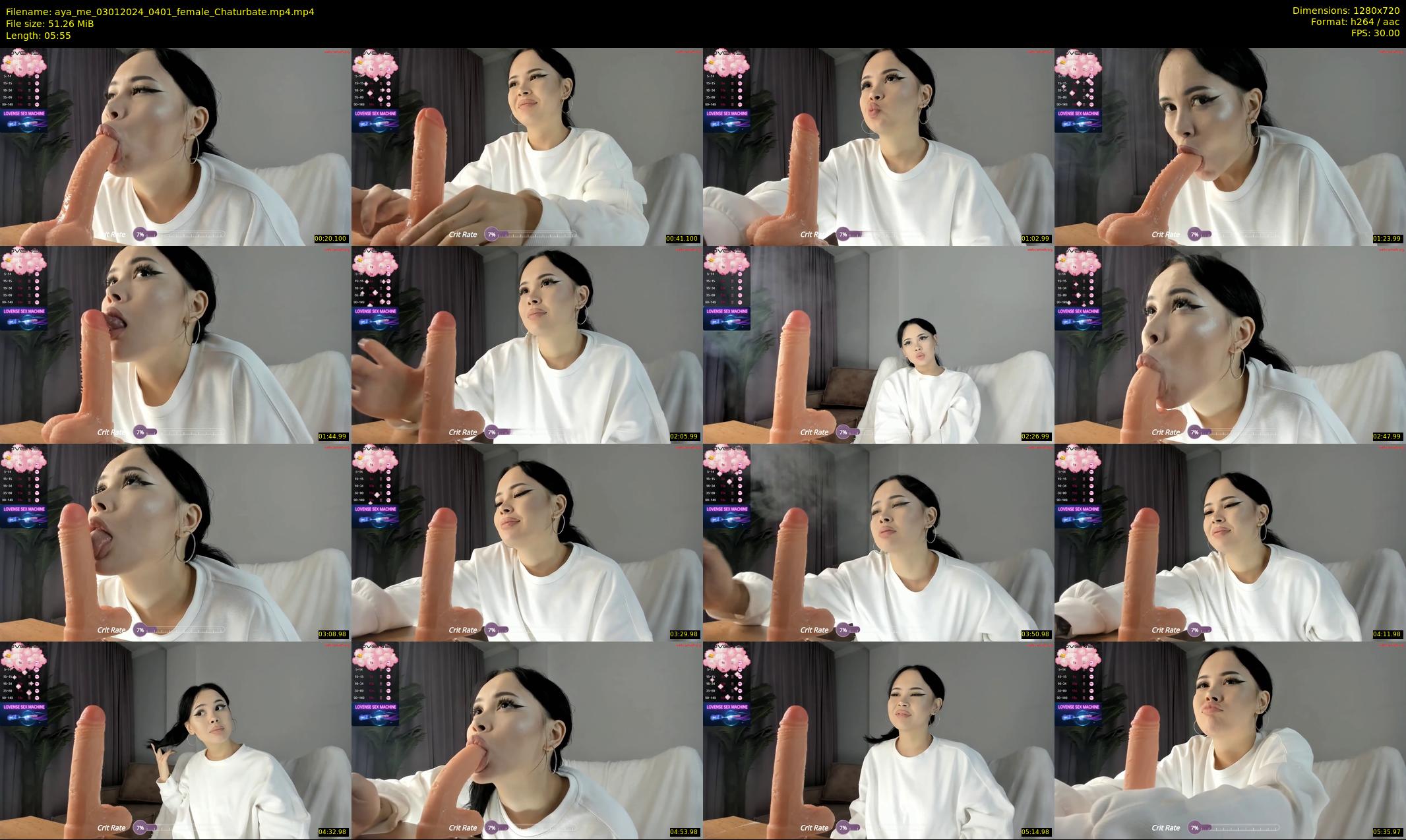 aya_me — 6 minute Chaturbate female cam show recording, 720p, Jan 3, 2024