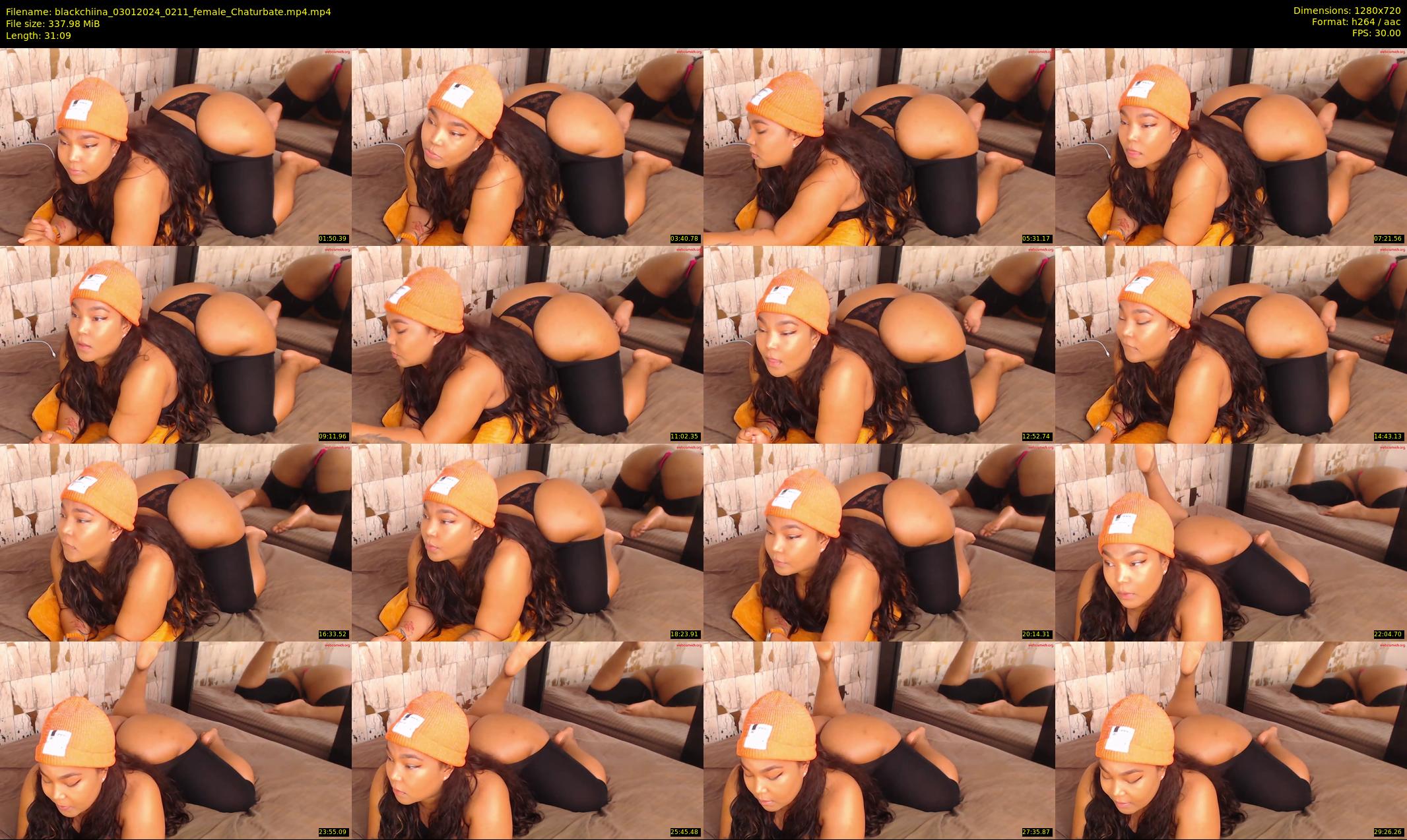 blackchiina — 32 minute Chaturbate female cam show recording, 720p, Jan 3, 2024
