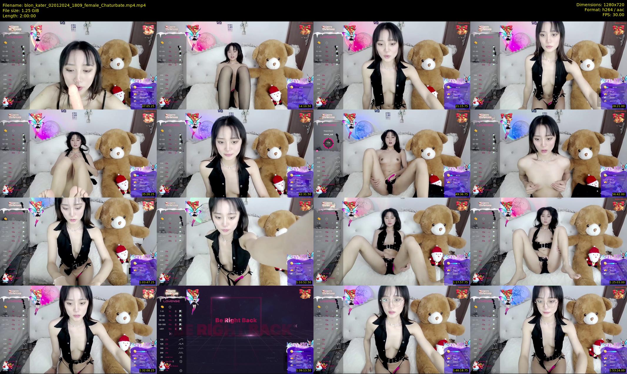 blon_kater — 120 minute Chaturbate female cam show recording, 720p, Jan 2, 2024