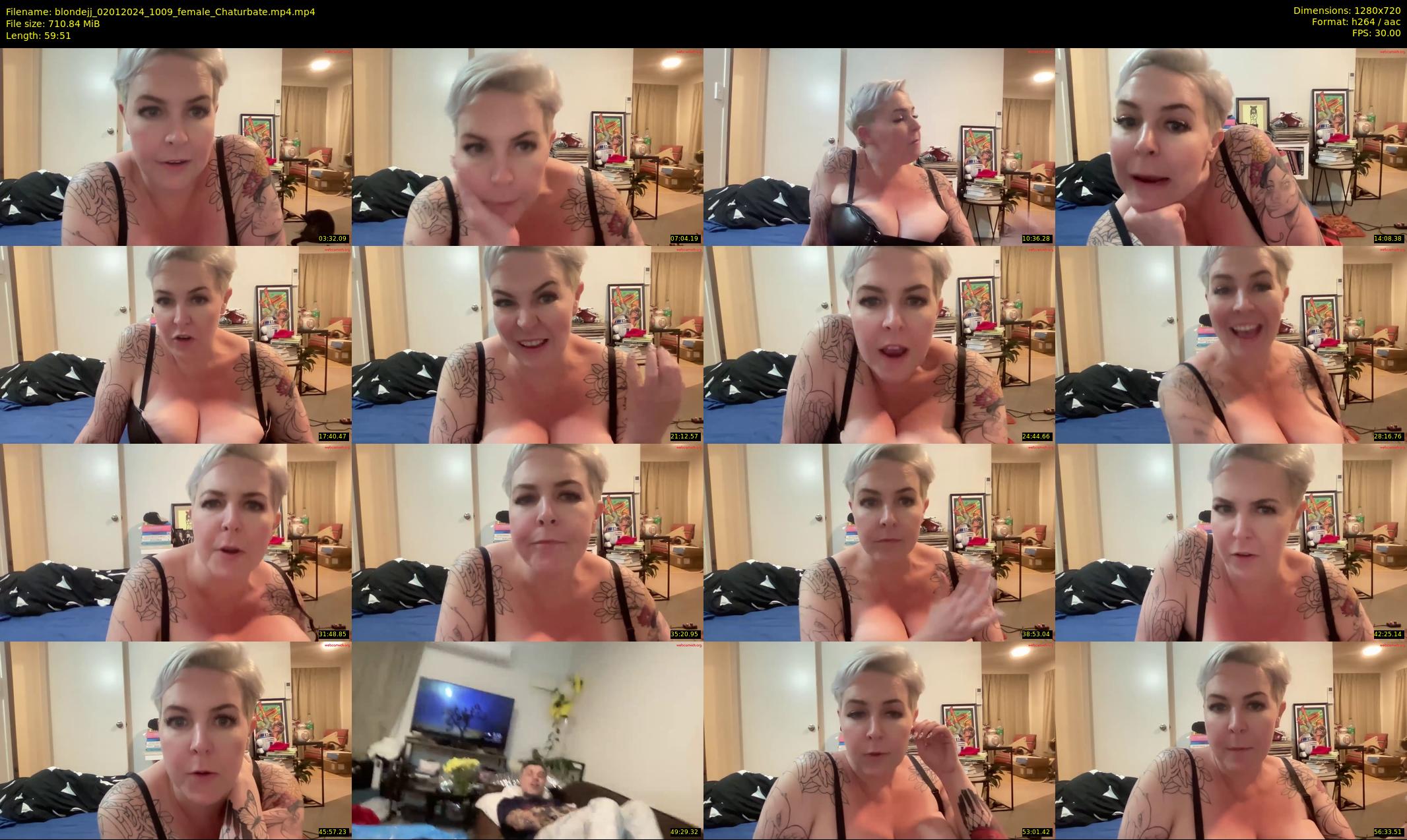 blondejj — 60 minute Chaturbate female cam show recording, 720p, Jan 2, 2024
