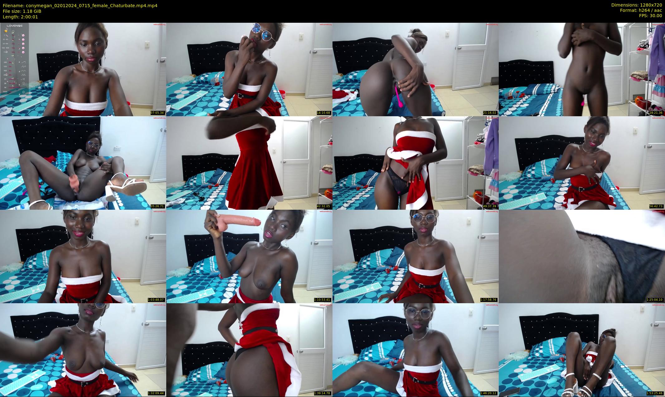 conymegan — 121 minute Chaturbate female cam show recording, 720p, Jan 2, 2024