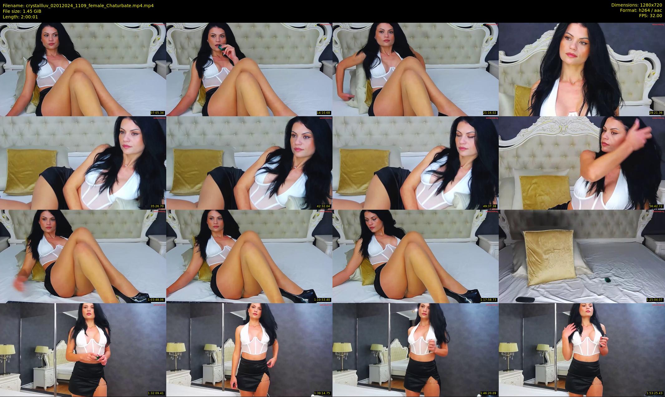 crystallluv — 121 minute Chaturbate female cam show recording, 720p, Jan 2, 2024