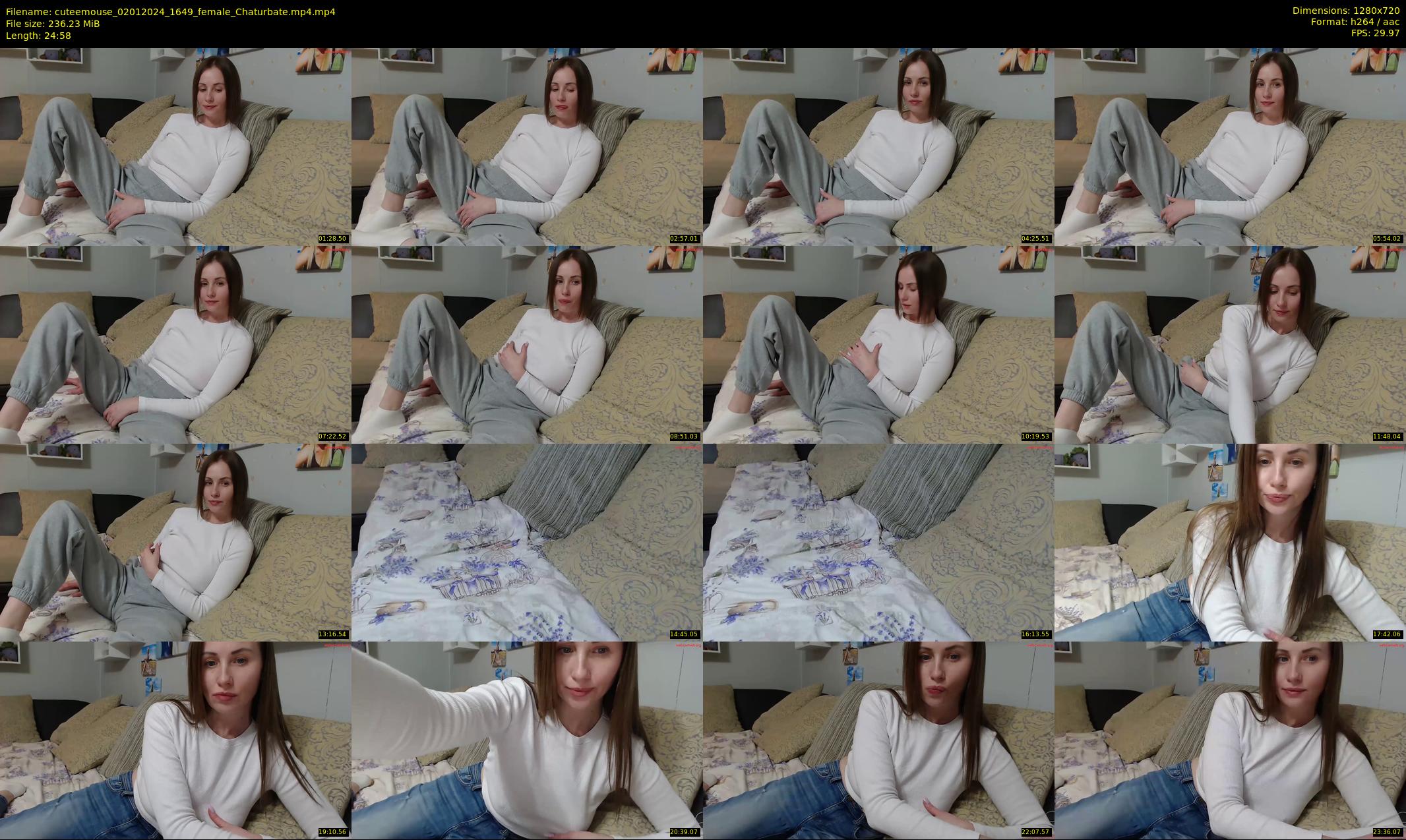 cuteemouse — 25 minute Chaturbate female cam show recording, 720p, Jan 2, 2024
