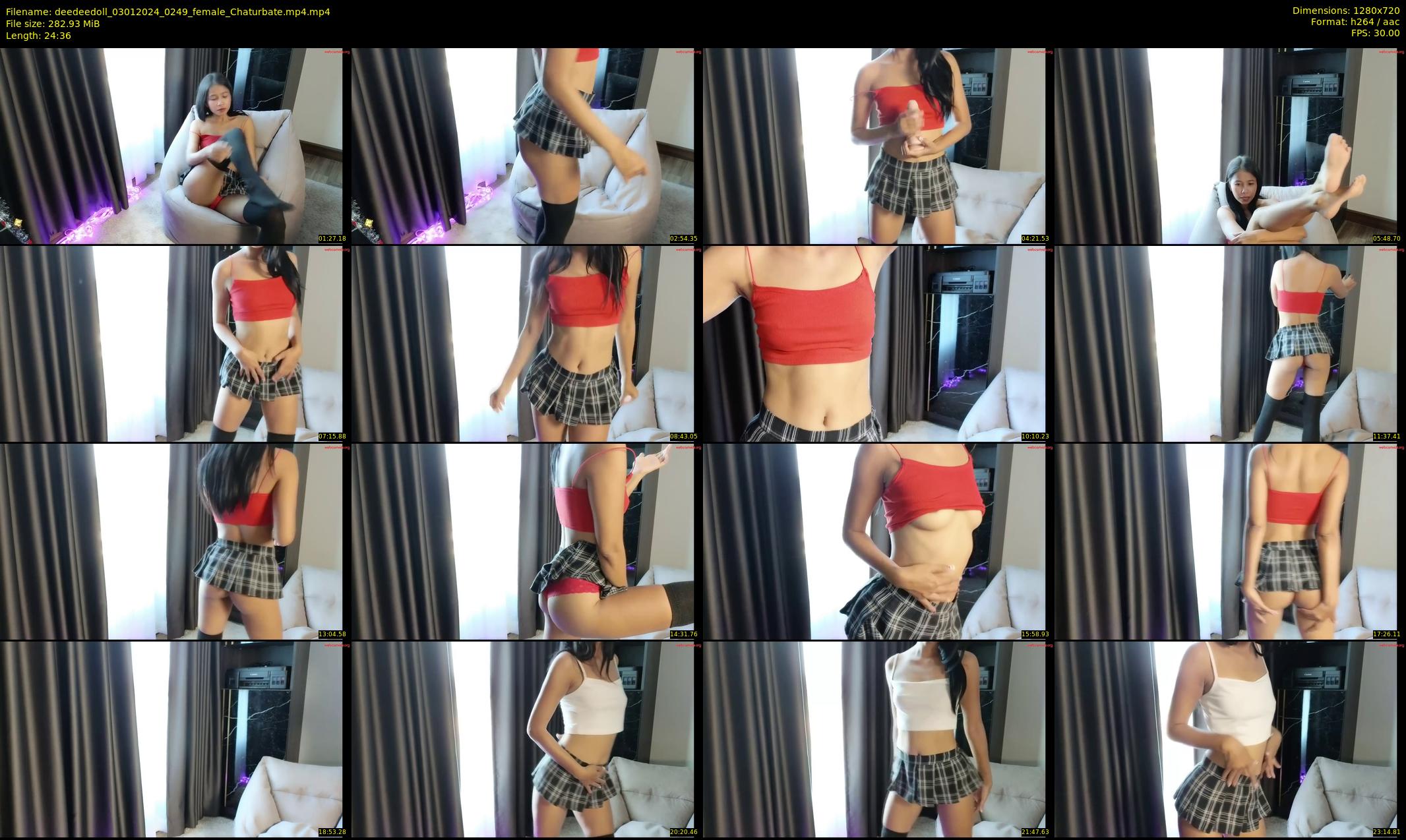 deedeedoll — 25 minute Chaturbate female cam show recording, 720p, Jan 3, 2024