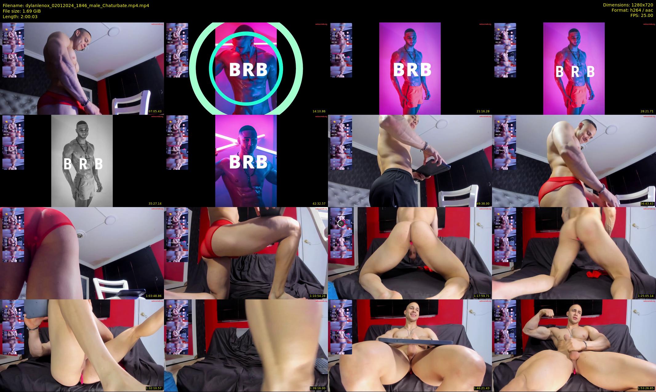 dylanlenox — 121 minute Chaturbate male cam show recording, 720p, Jan 2, 2024