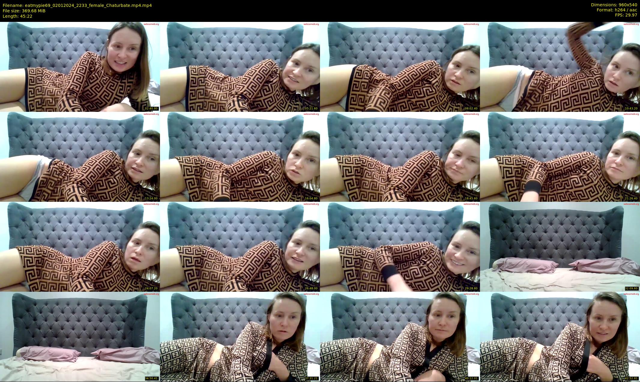 eatmypie69 — 46 minute Chaturbate female cam show recording, 480p, Jan 2, 2024