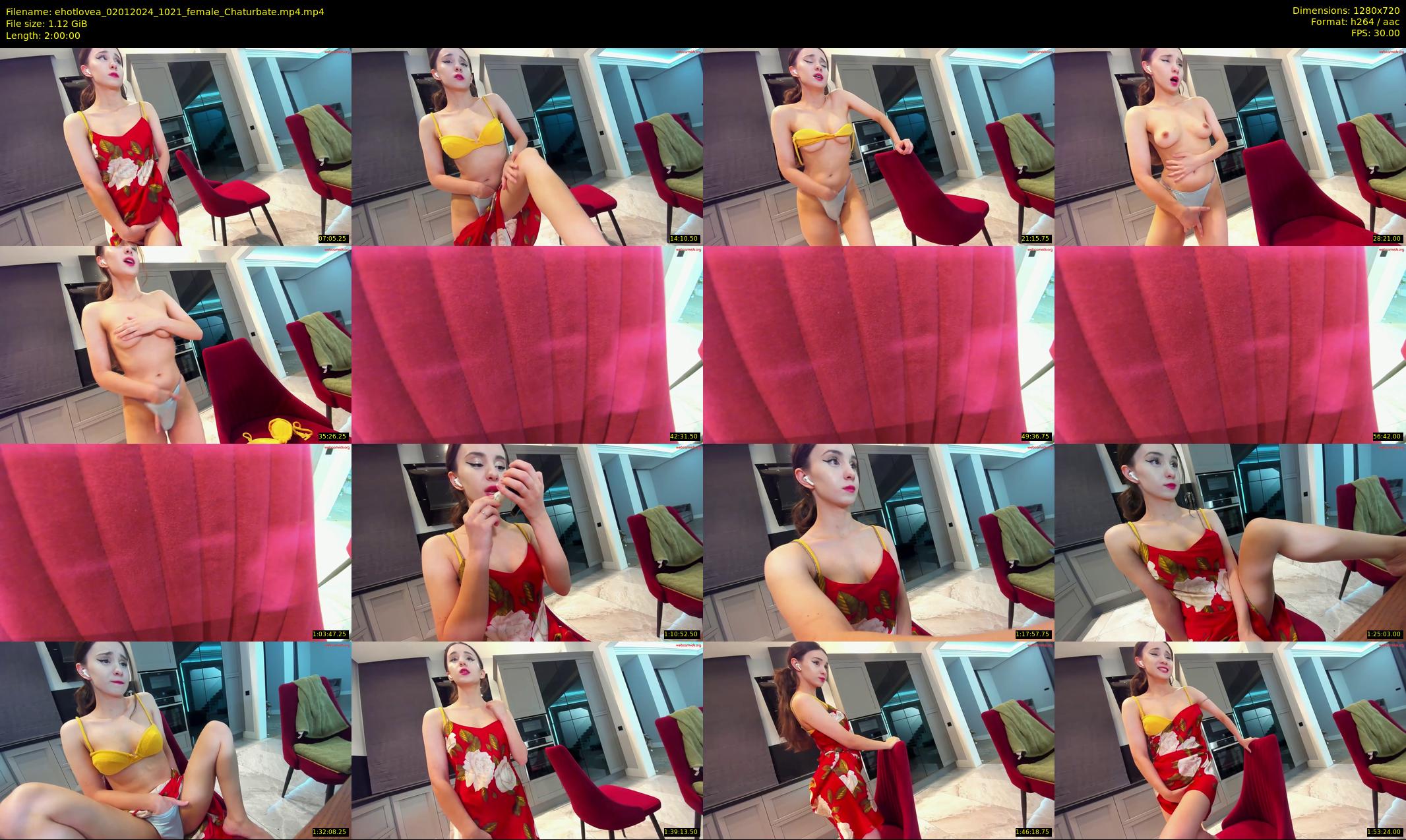 ehotlovea — 120 minute Chaturbate female cam show recording, 720p, Jan 2, 2024