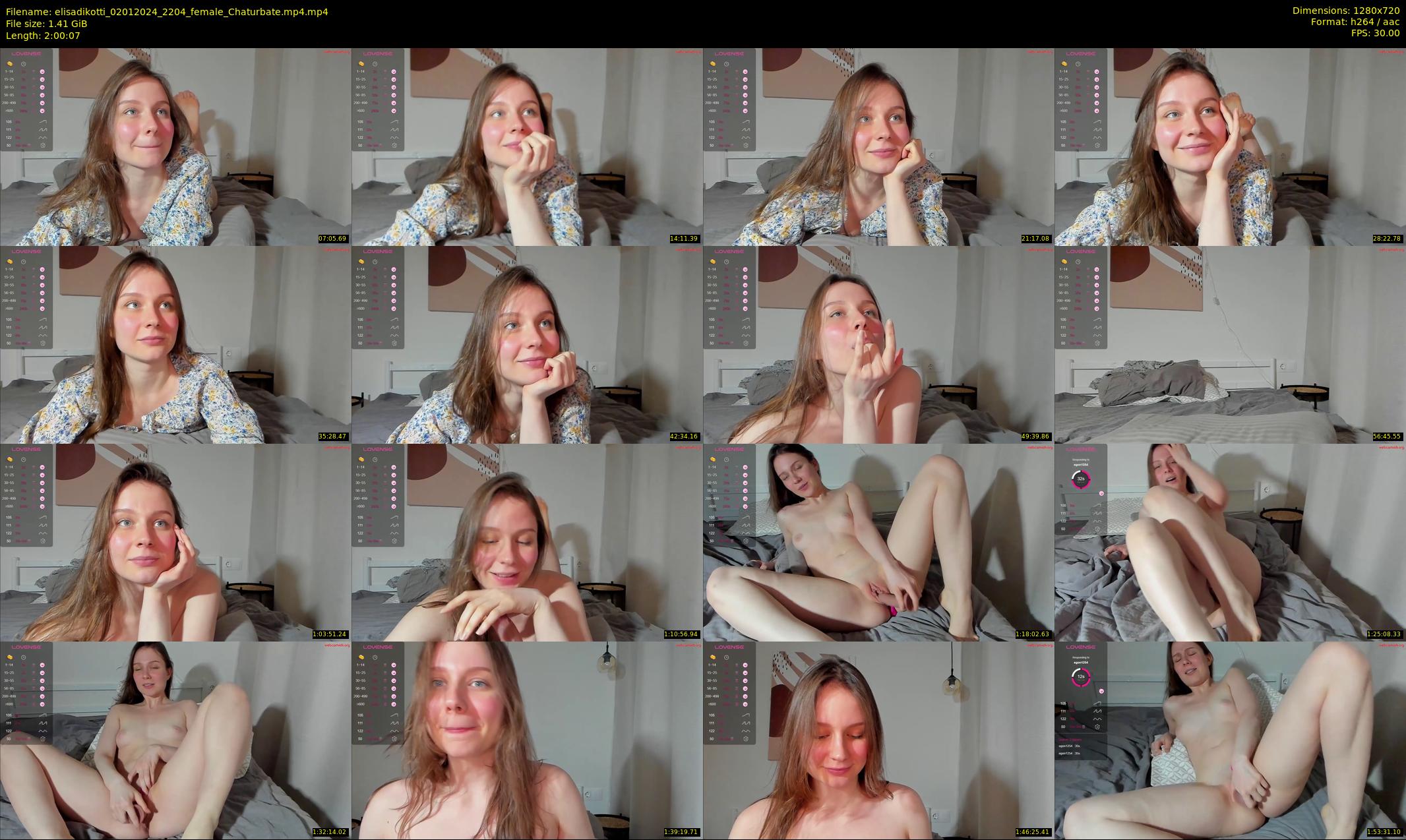 elisadikotti — 121 minute Chaturbate couple cam show recording, 720p, Jan 2, 2024