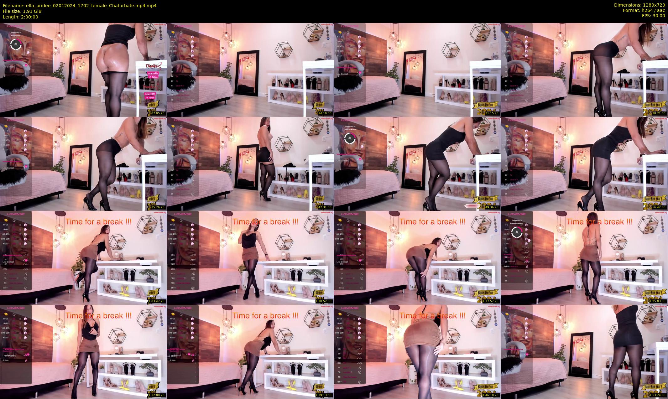 ella_pridee — 120 minute Chaturbate female cam show recording, 720p, Jan 2, 2024