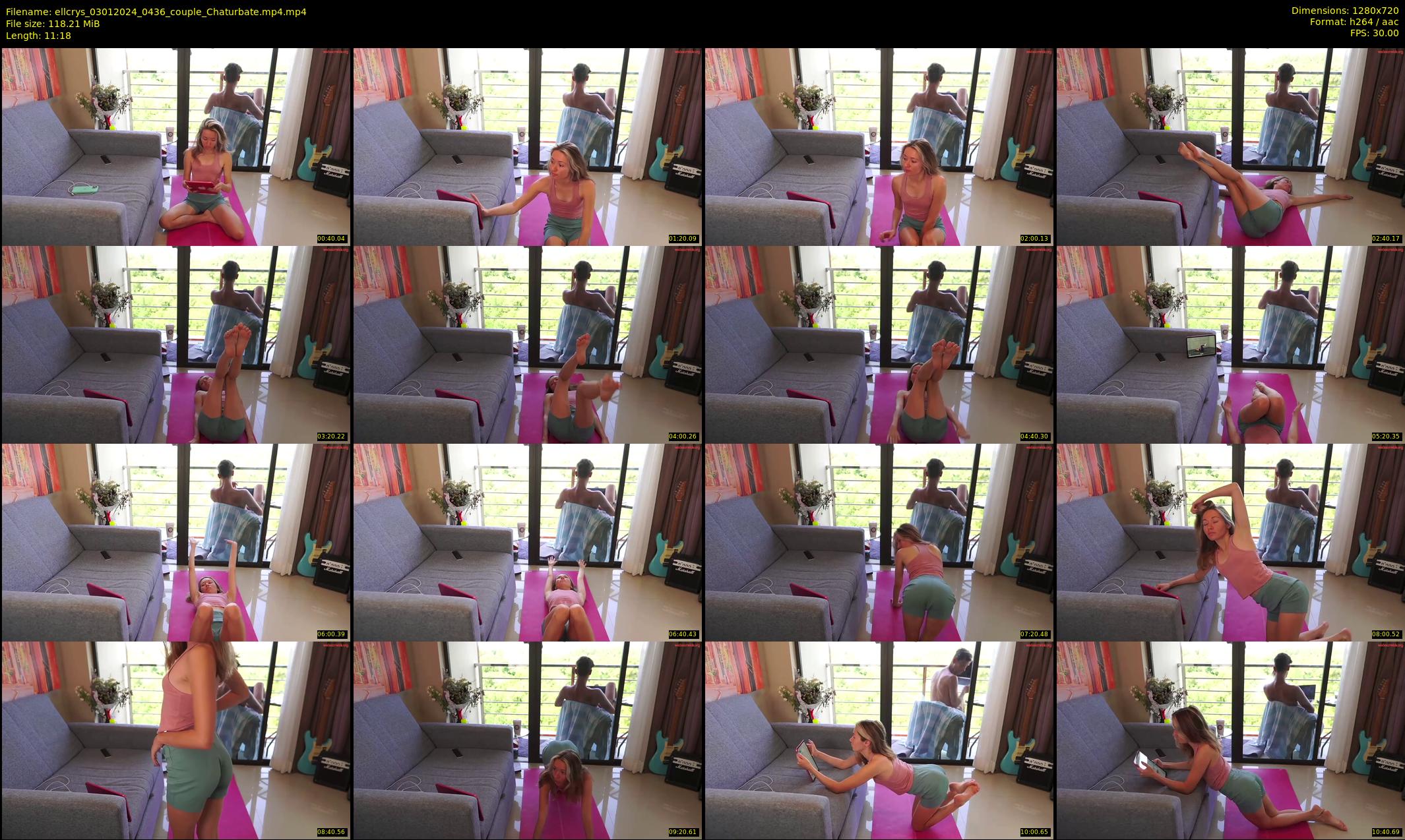 ellcrys — 12 minute Chaturbate couple cam show recording, 720p, Jan 3, 2024